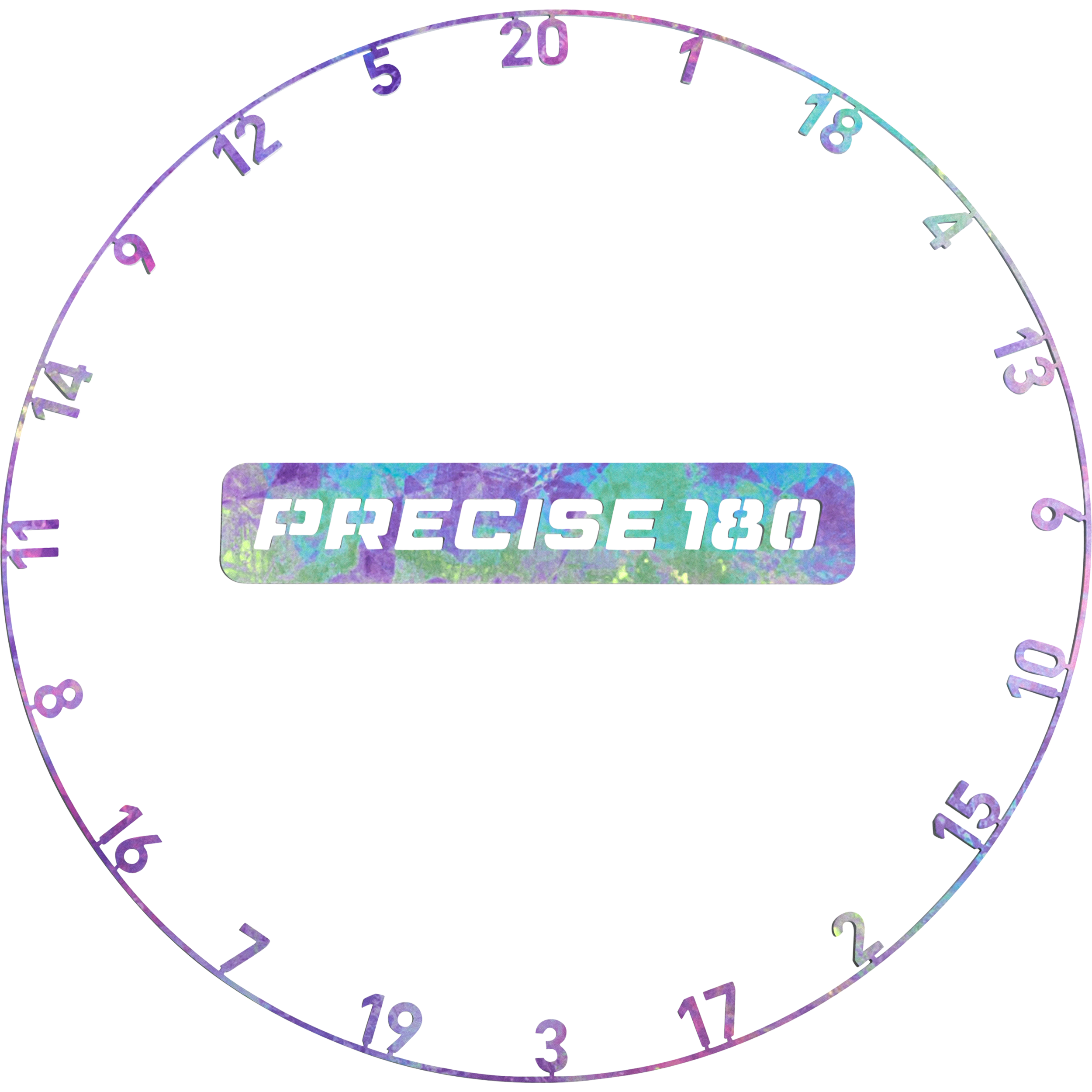 Precise180 - One Piece Lasercut Zahlenring Precise180 - One Piece Lasercut Zahlenring