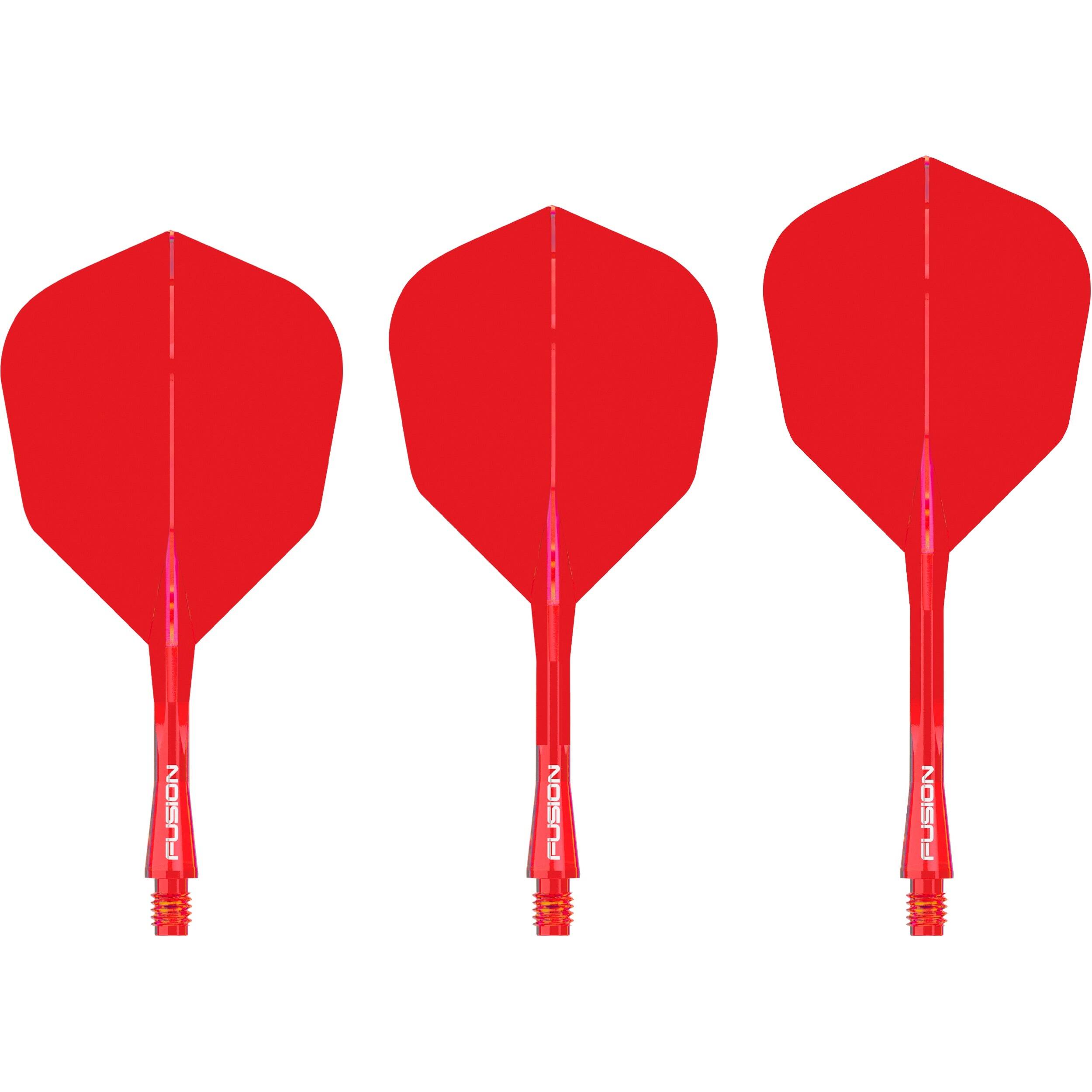 Winmau - Fusion Flightsystem Rot - No6