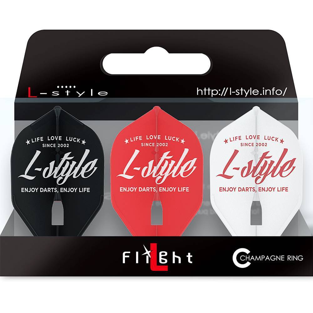 L-Style-Champagne-Flight-Pro-Vintage-Logo-V2-Standard-Verpackung L-Style - Champagne Flight Pro - Vintage Logo V2 - Standard