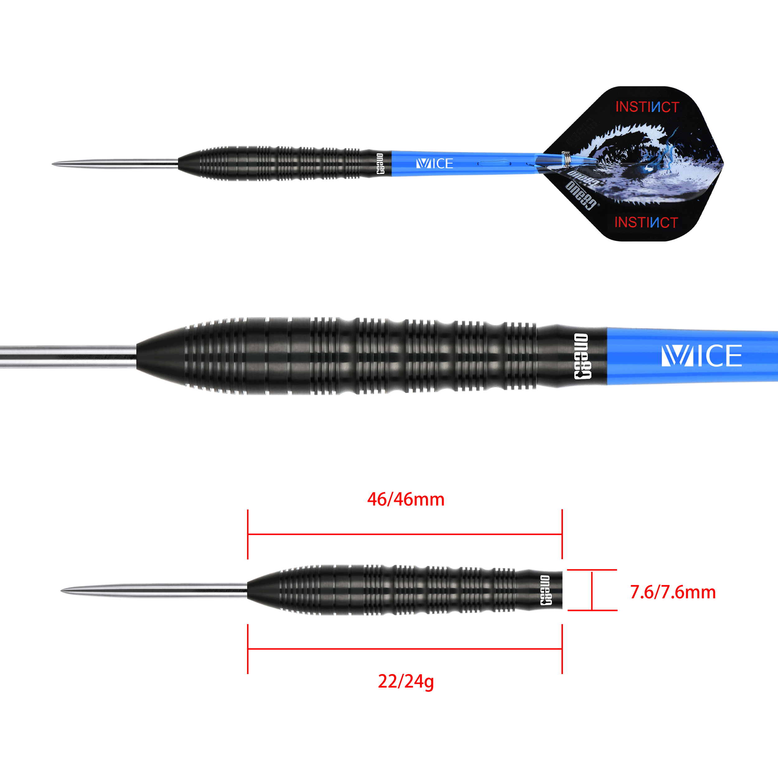 One80 - Night Hunter Silence - Steeldart One80 - Night Hunter Silence - Steeldart