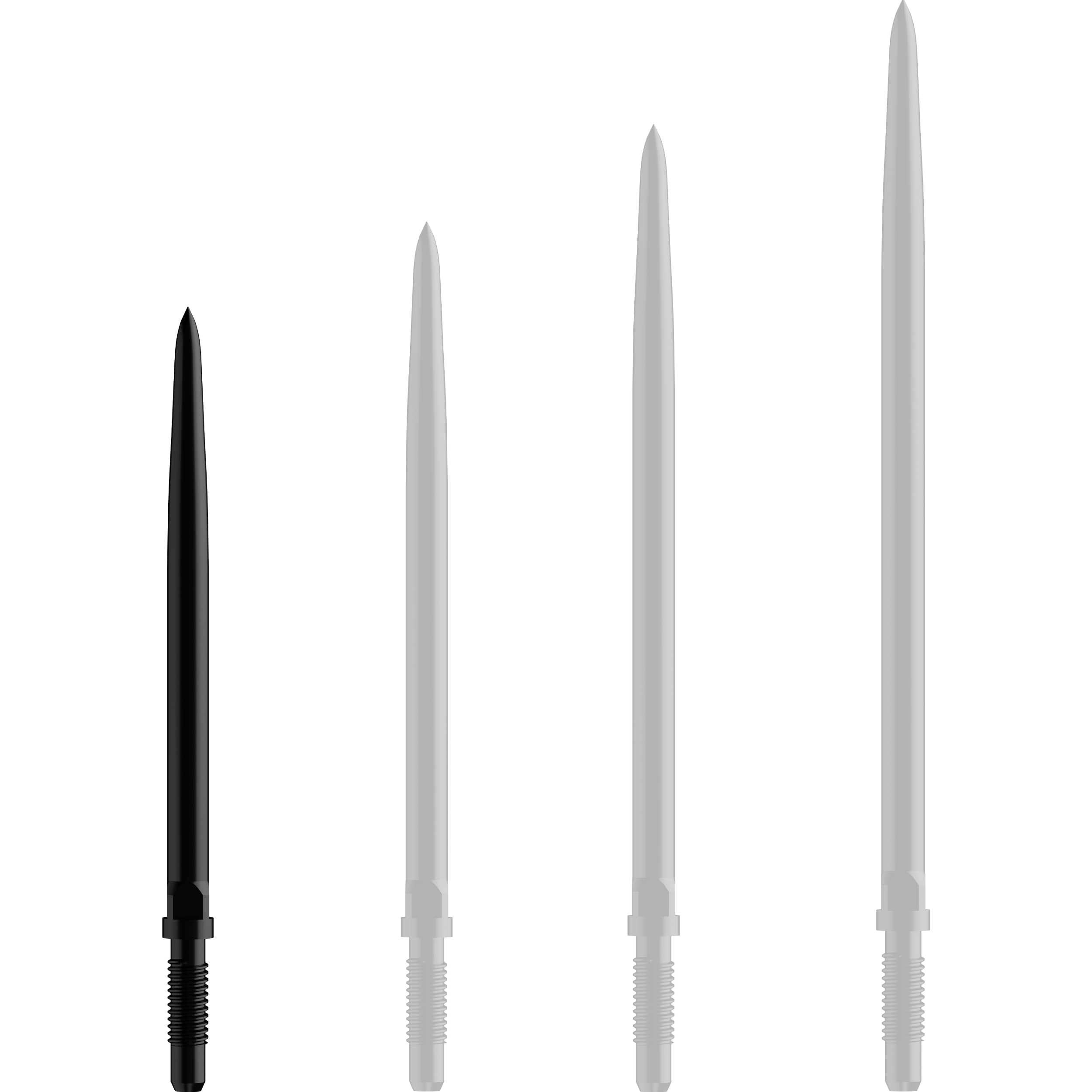 Bull's - Convertible Point Smooth - Schwarz Bull's - Convertible Point Smooth - Schwarz