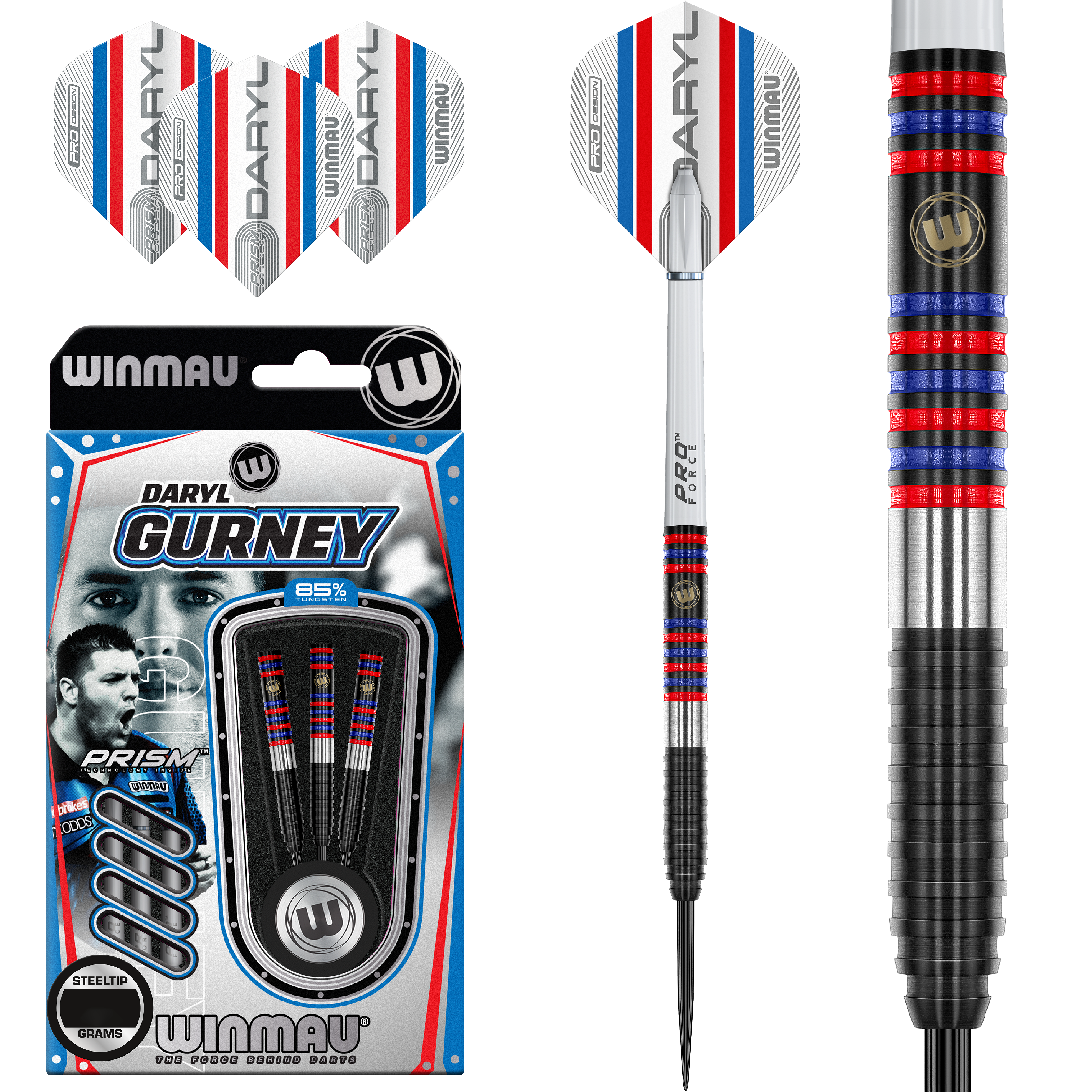 Winmau - Daryl Gurney 85% - Steeldart Winmau - Daryl Gurney 85% - Steeldart