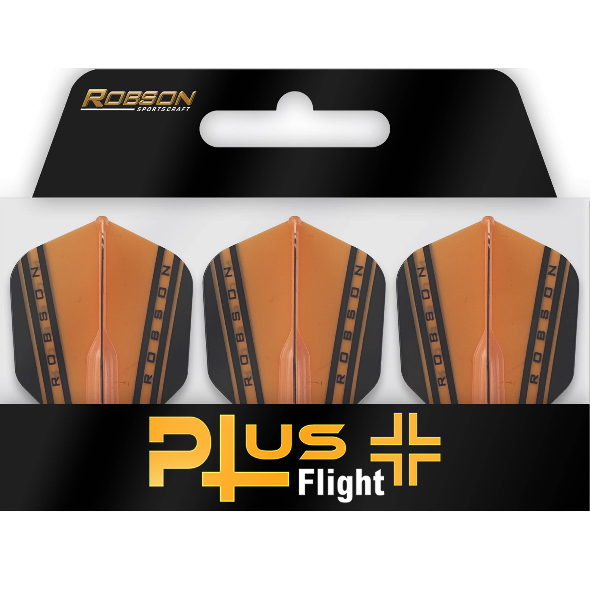 Bull-s-NL-Robson-Plus-V-Flight-Small-Standard-Orange-Verpackung Bull's NL - Robson Plus V Flight - Small Standard
