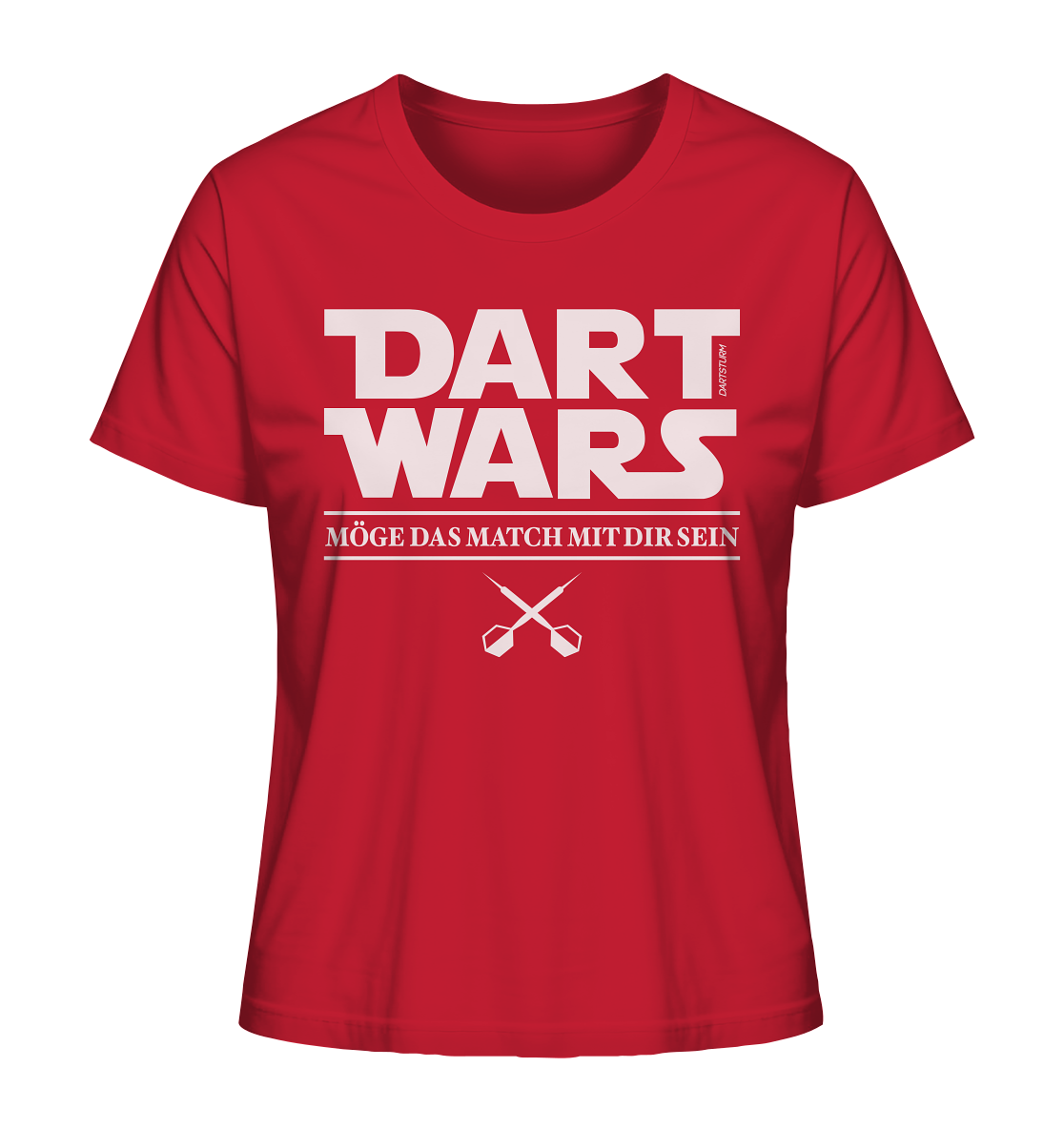 DartSturm - Dart Wars Weiß - Ladies Organic Shirt