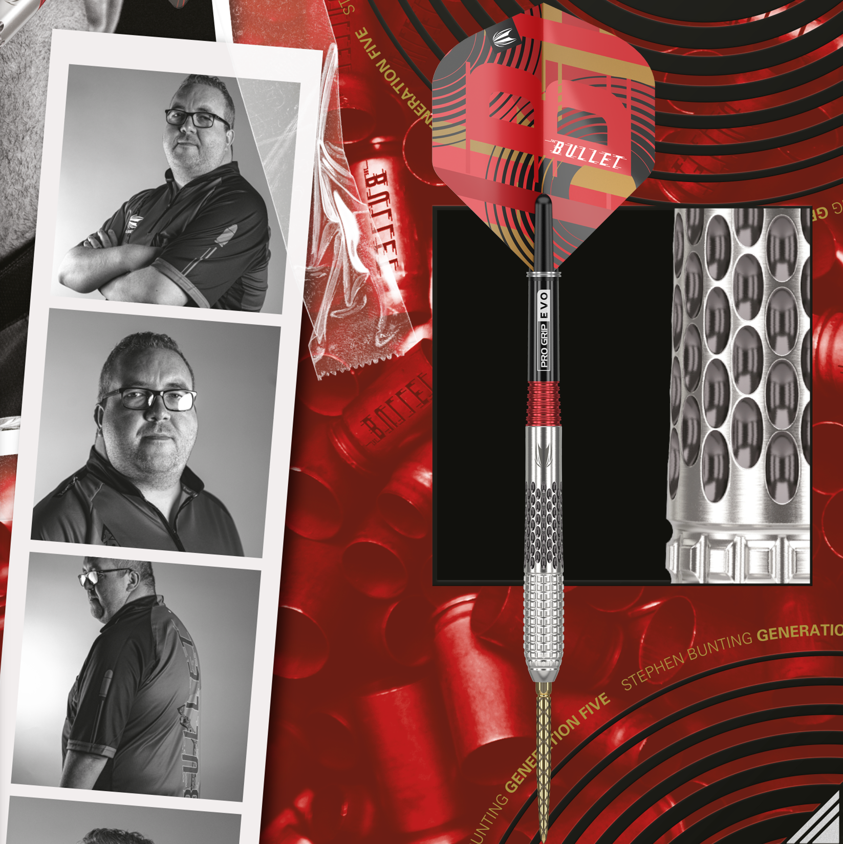 Target - Swiss Point - Stephen Bunting GEN 5 - Steeldart Target - Swiss Point - Stephen Bunting GEN 5 - Steeldart