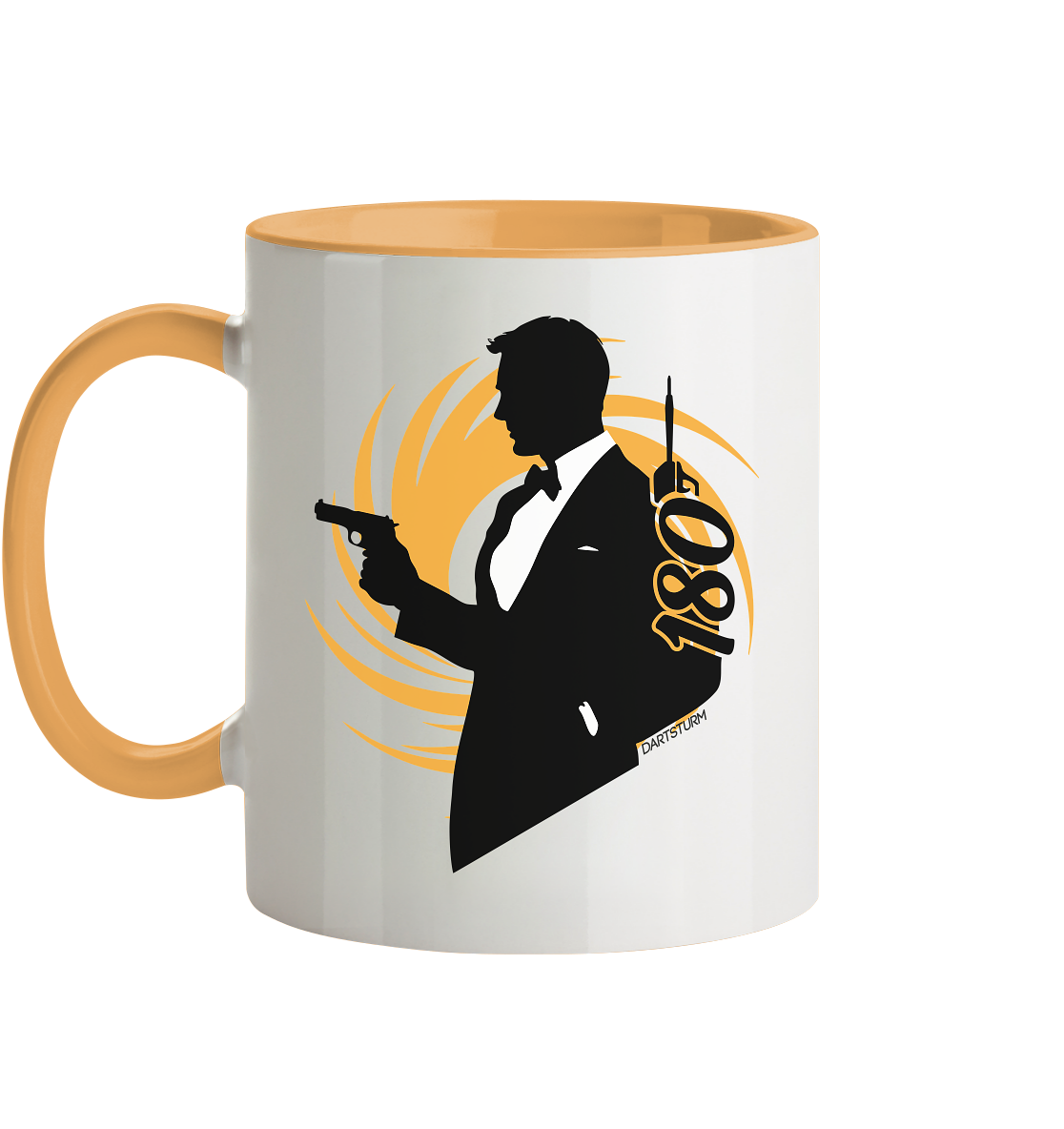 DartSturm - Dart Agent - Tasse zweifarbig DartSturm - Dart Agent - Tasse zweifarbig