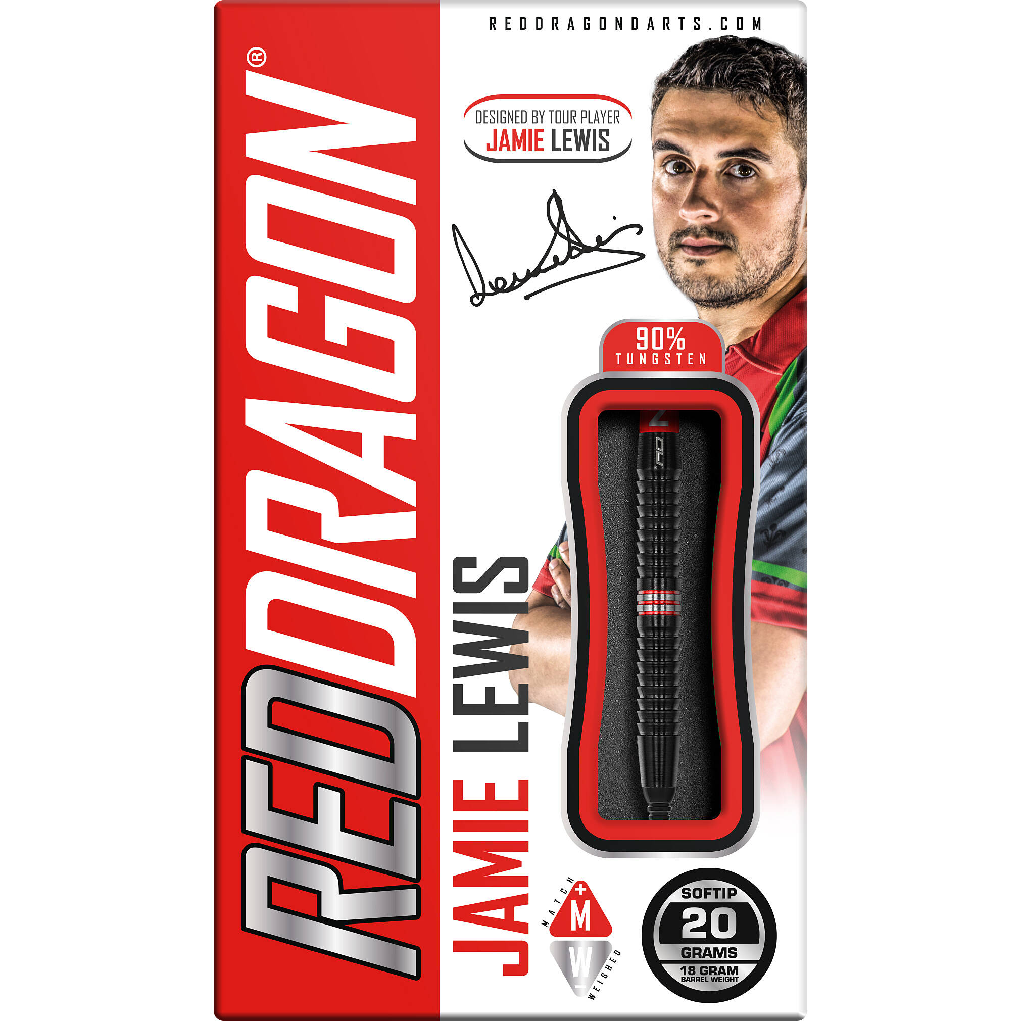Red-Dragon-Jamie-Lewis-SE-Softdart-Verpackung Red Dragon - Jamie Lewis SE - Softdart