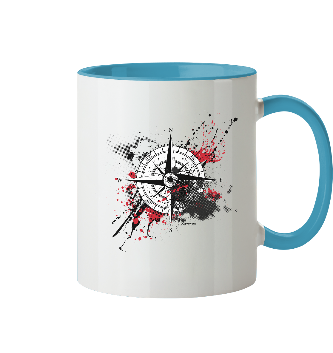 DartSturm - Navigator - Tasse zweifarbig