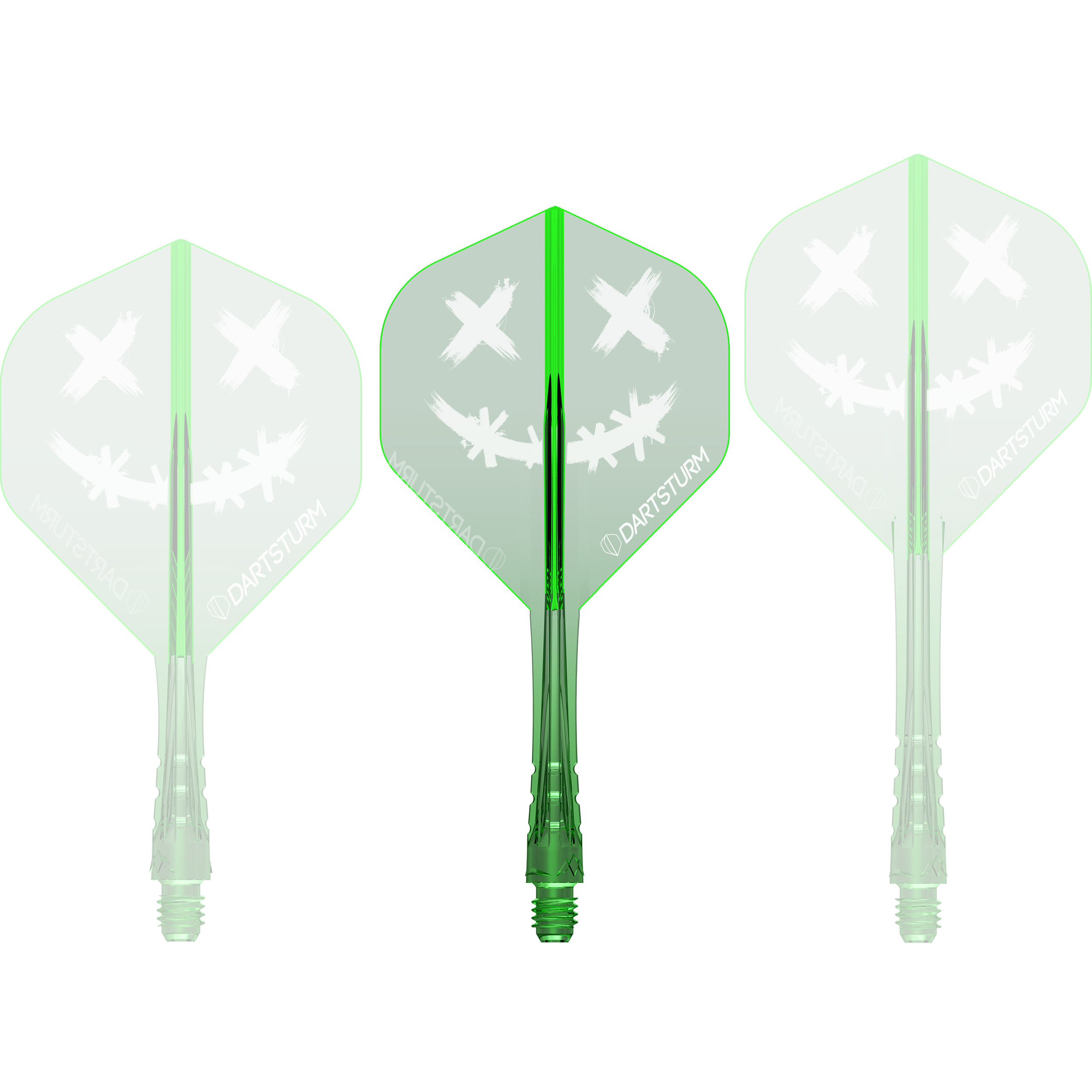 Mission - Force 90 Vortex Grün Transparent - Scary Smile - No2 Mission - Force 90 Vortex Grün Transparent - Scary Smile - No2