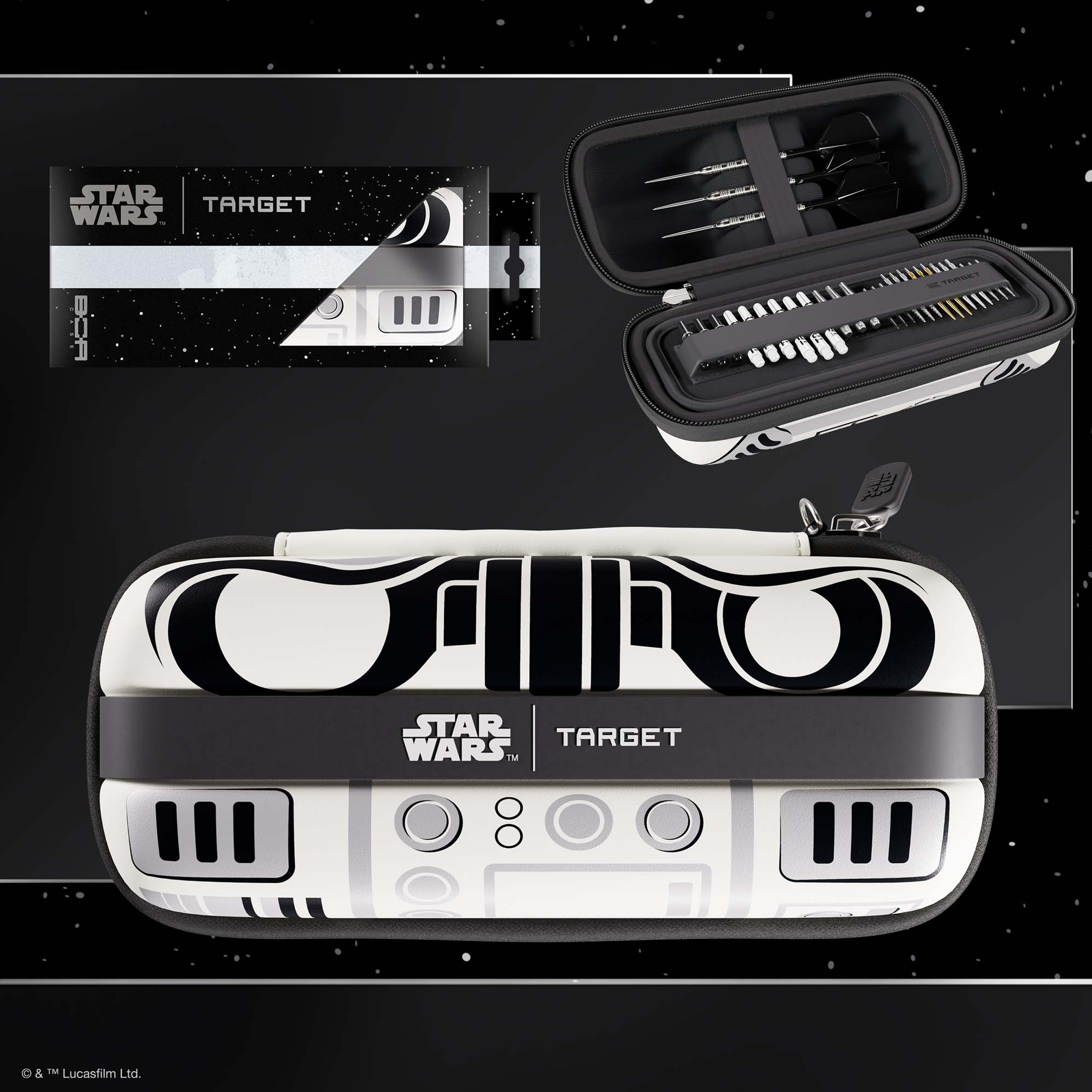 Target - Boa Star Wars Storm Trooper Dartwallet Target - Boa Star Wars Storm Trooper Dartwallet