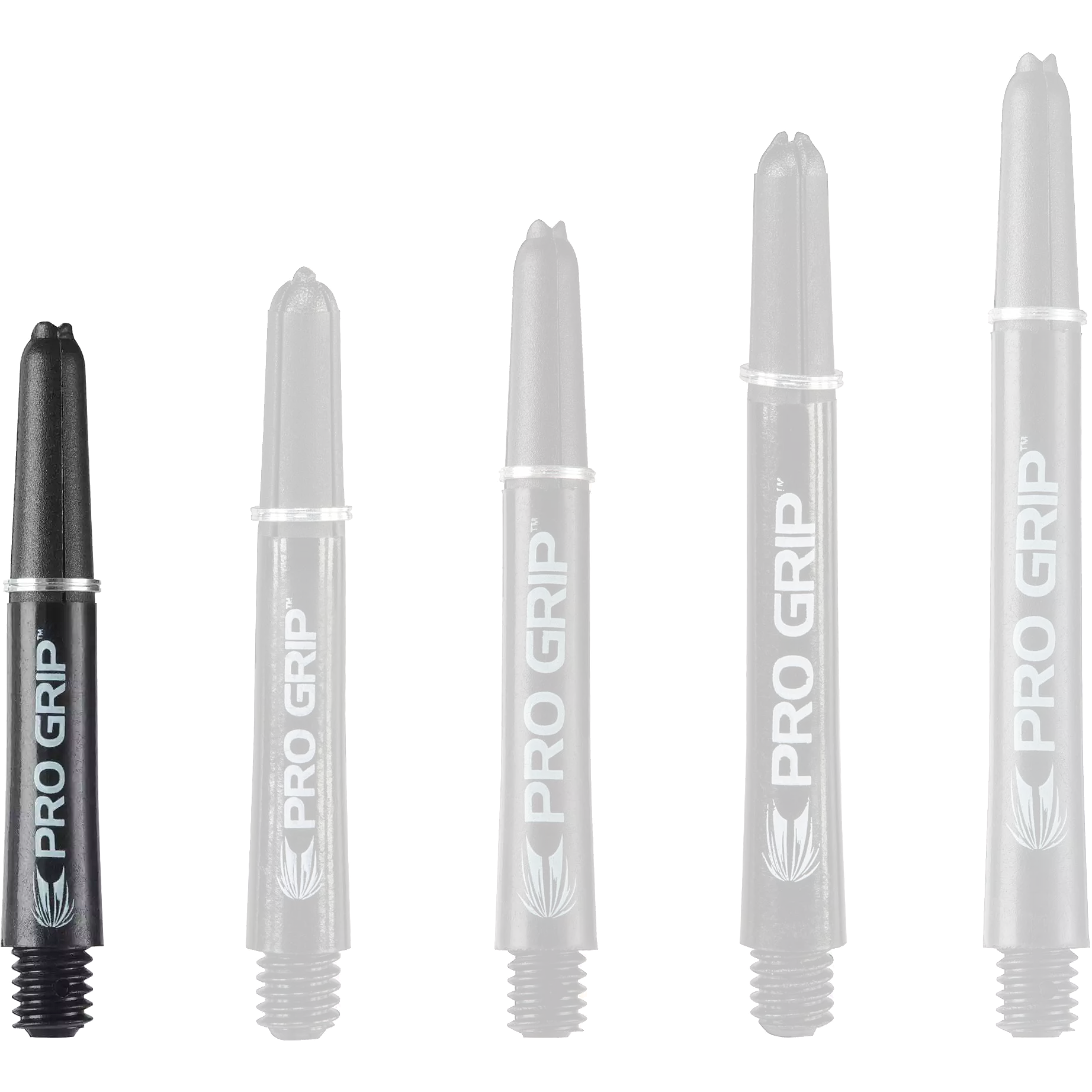 Target - Pro Grip Shaft 3er Set - Schwarz Target - Pro Grip Shaft 3er Set - Schwarz