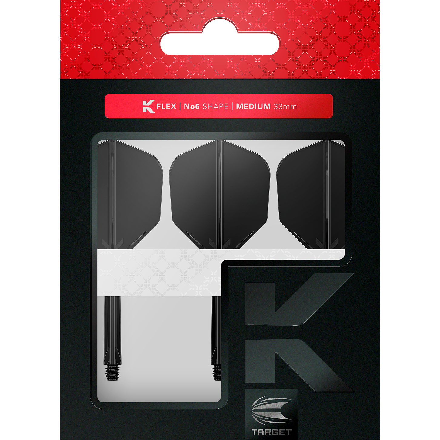 Target - K-Flex Flightsystem Schwarz - No6 Target - K-Flex Flightsystem Schwarz - No6