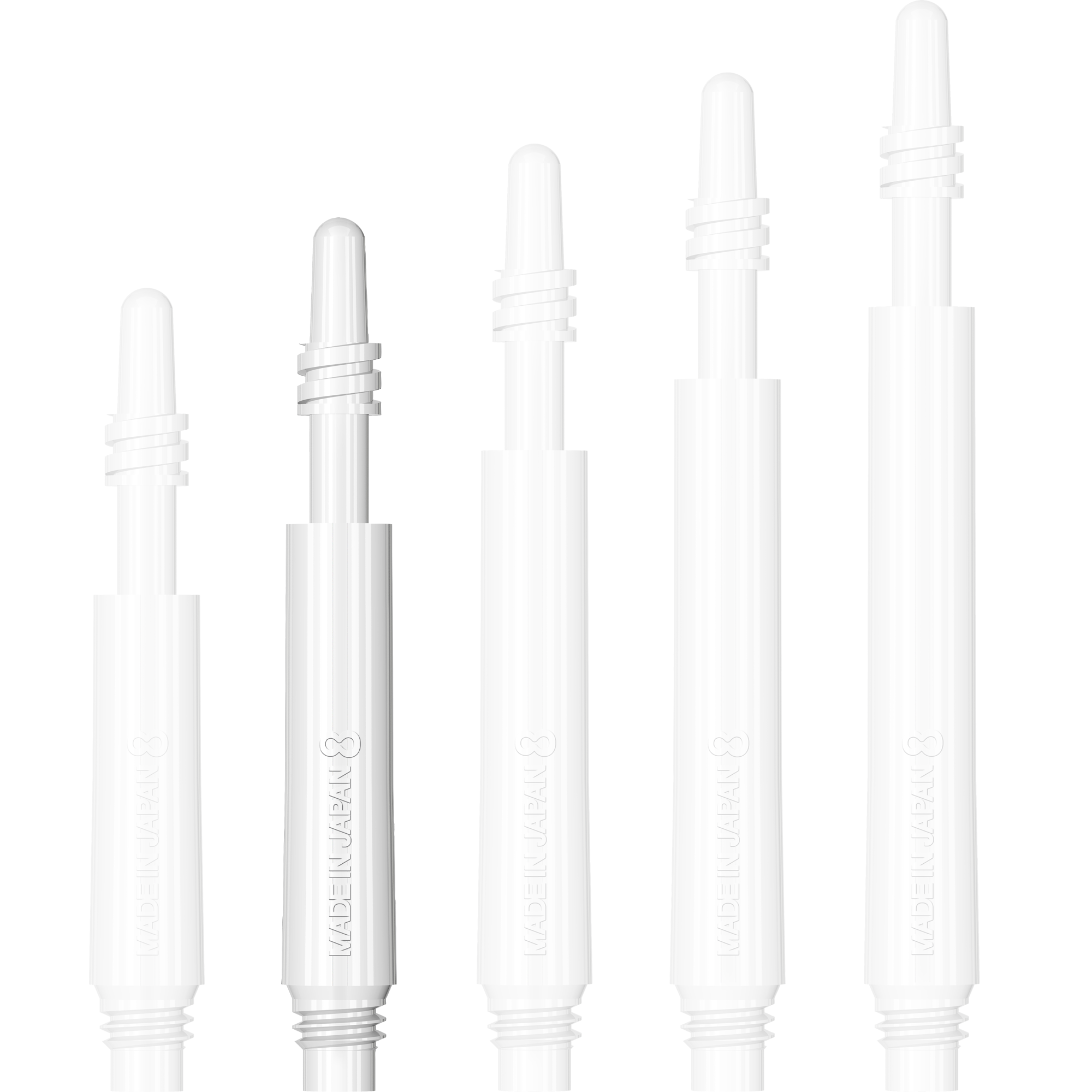 8 Flight - Regular Spin Shaft - Weiß 8 Flight - Regular Spin Shaft - Weiß