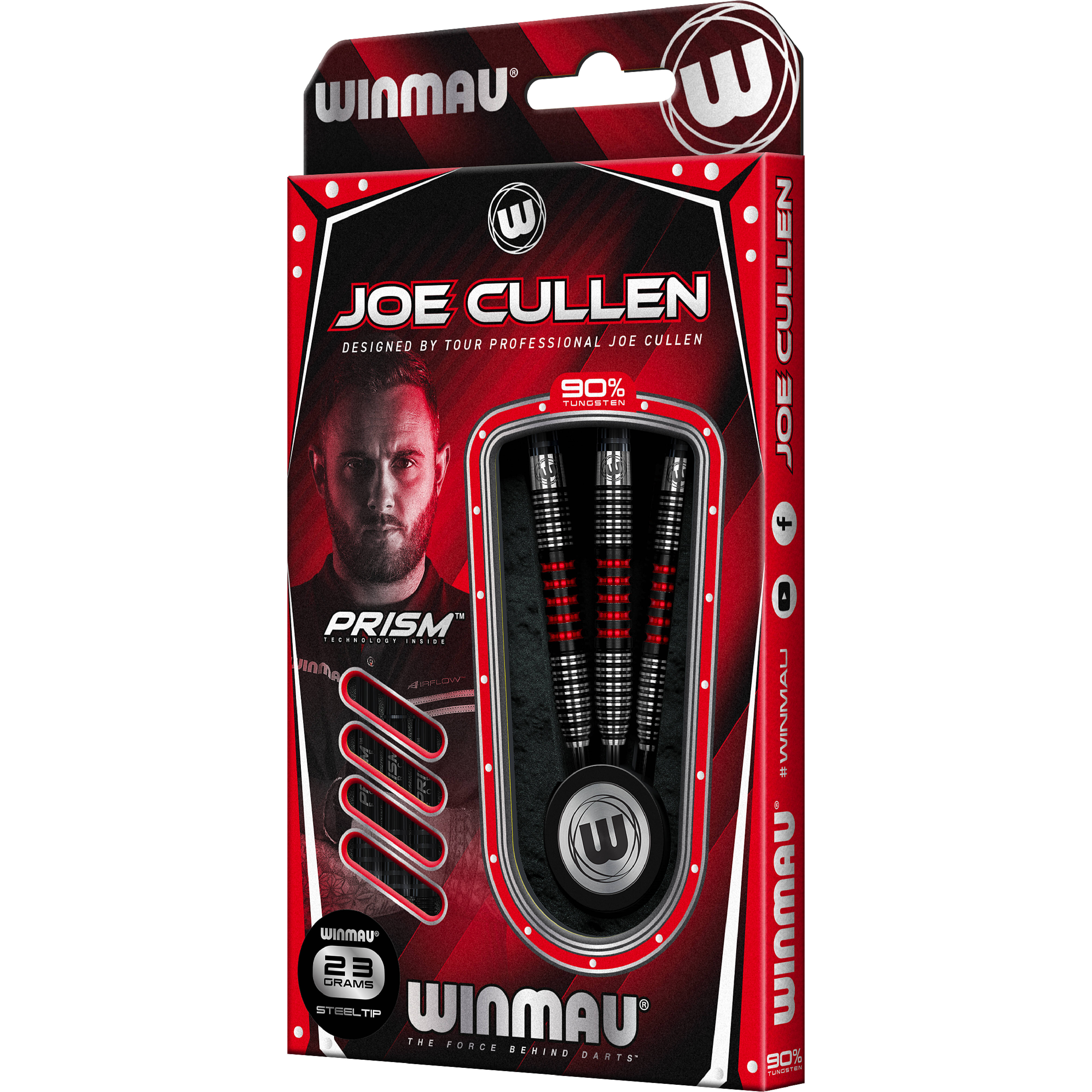 Winmau-Joe-Cullen-Steeldart-Verpackung Winmau - Joe Cullen - Steeldart