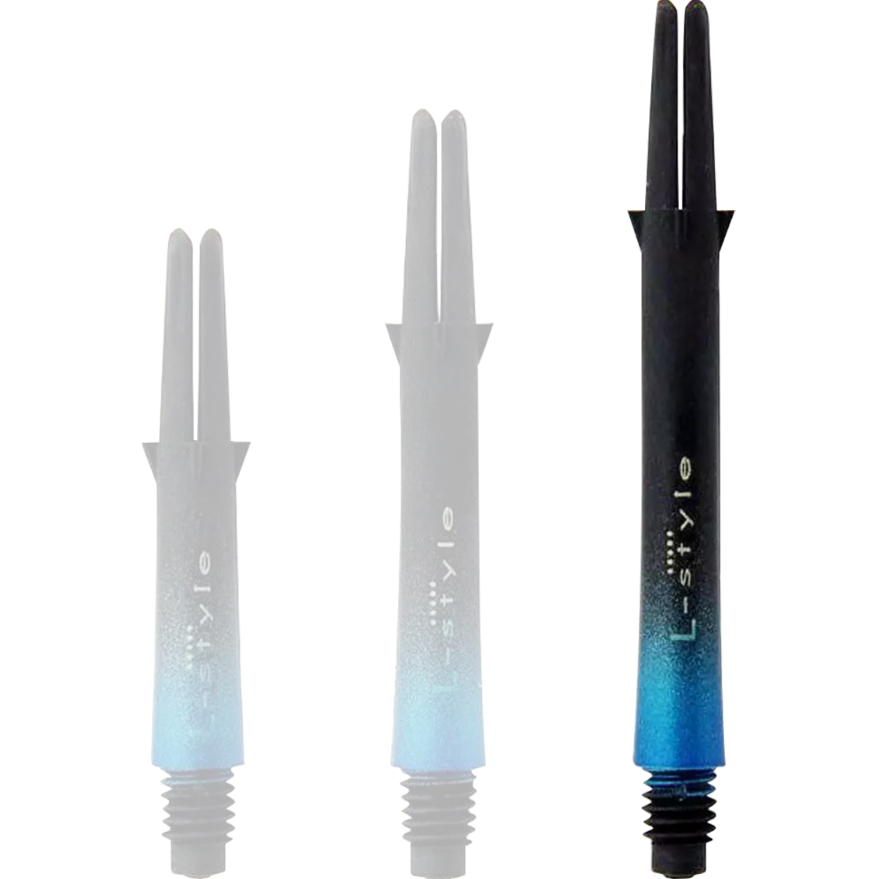 L-Style - Carbon L-Shaft Lock Straight TwoTone - Blau L-Style - Carbon L-Shaft Lock Straight TwoTone - Blau