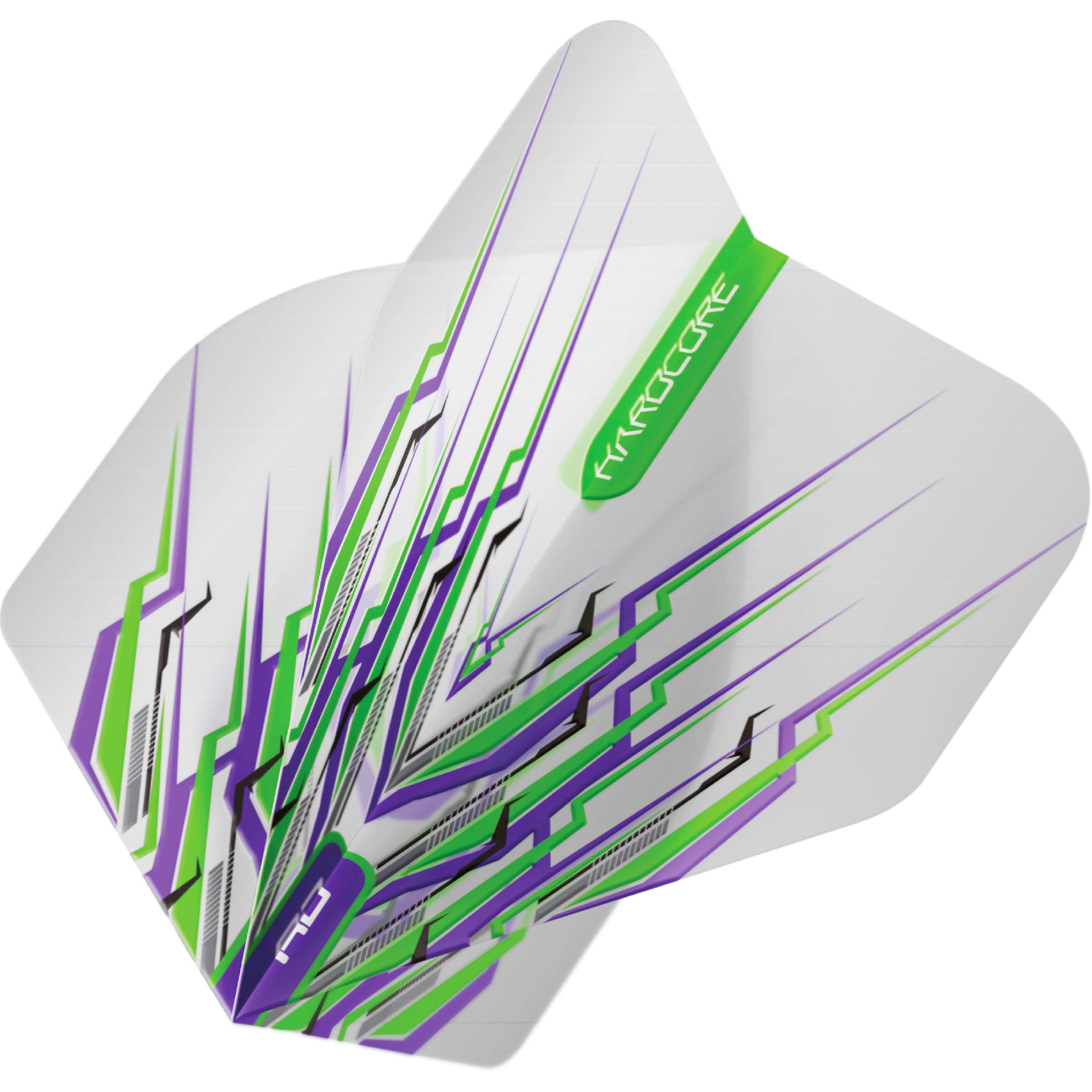 Red-Dragon-Hardcore-Mohawk-Flights-Standard-Grun-Dynamisch Red Dragon - Hardcore Mohawk Flights - Standard