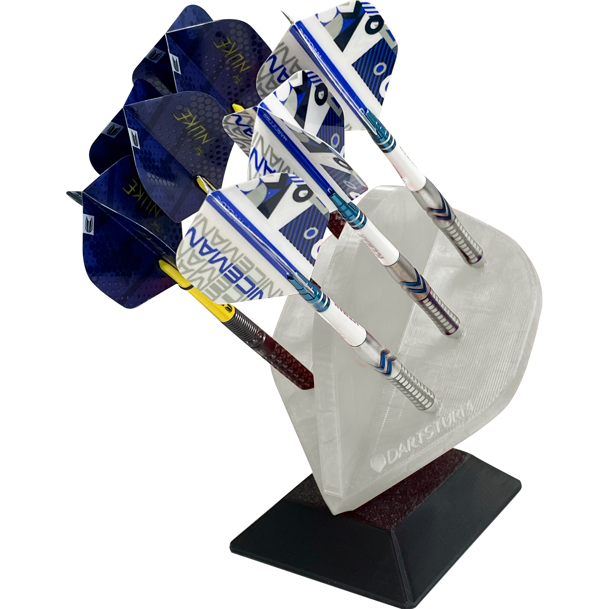 DartSturm - 3D Flight Dartständer - 6-Fach DartSturm - 3D Flight Dartständer - 6-Fach
