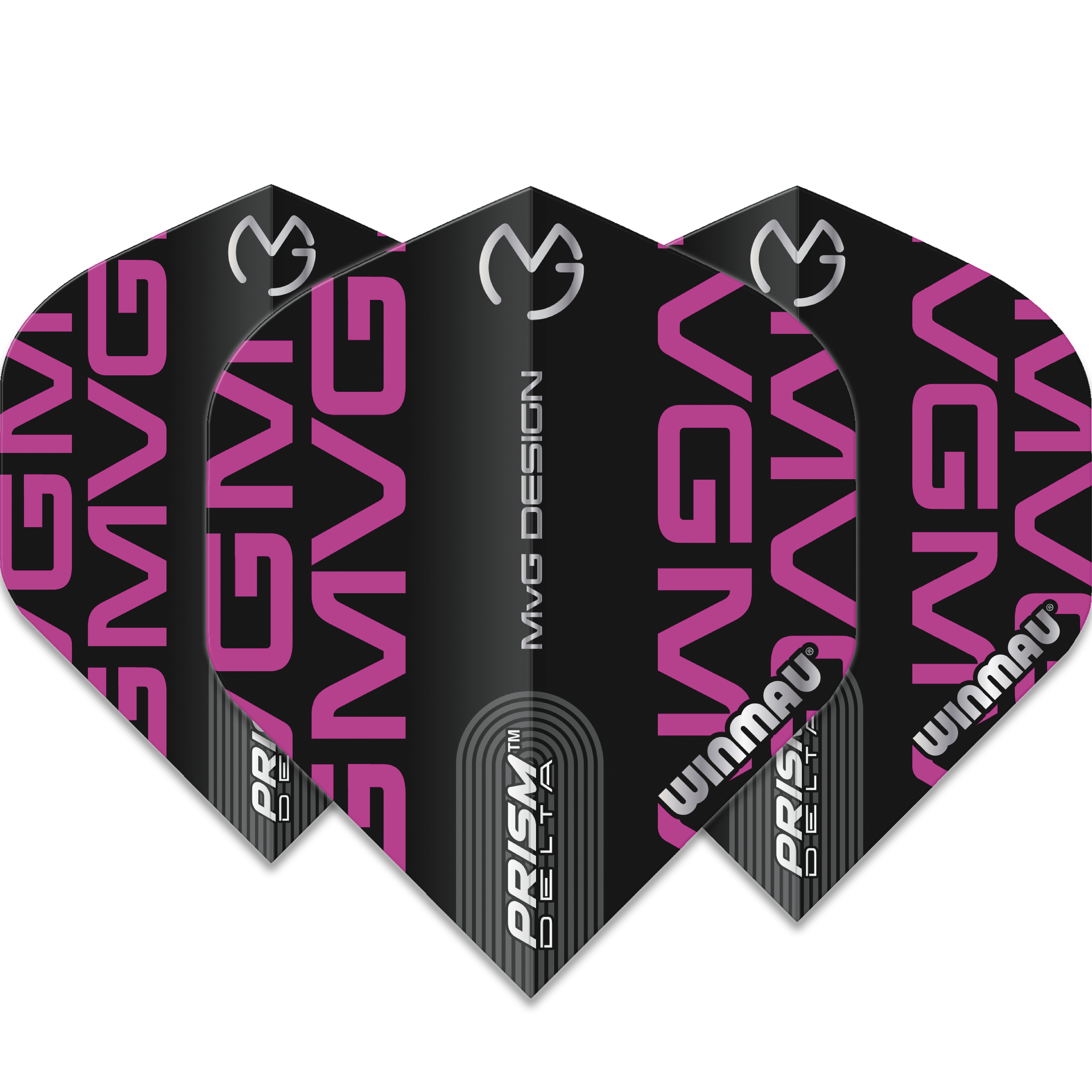 Winmau-Prism-Delta-Michael-van-Gerwen-Logo-Flight-Standard-Lila Winmau - Prism Delta - Michael van Gerwen Logo Flight - Standard