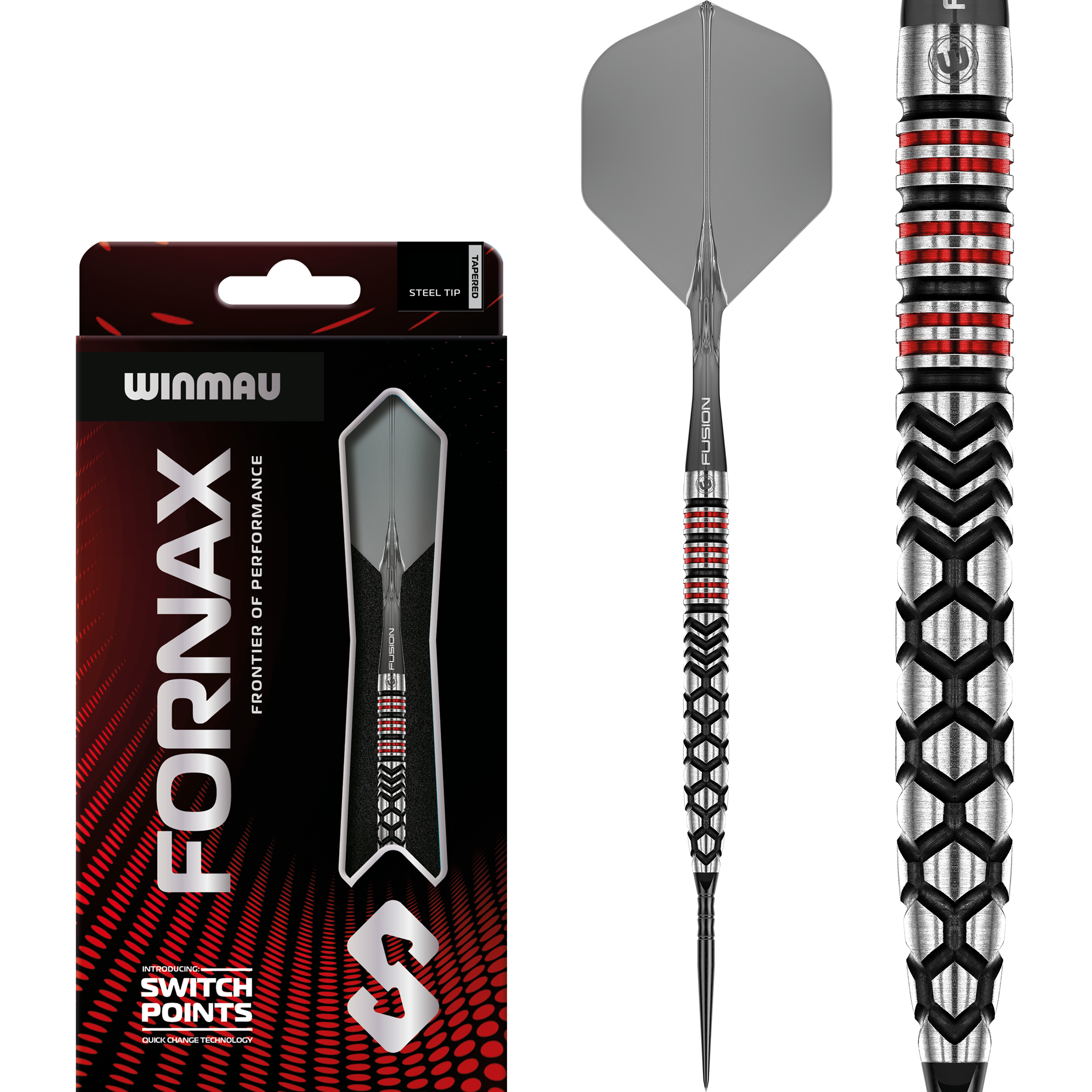 Winmau - Switch Point - Fornax Tapered - Steeldart Winmau - Switch Point - Fornax Tapered - Steeldart