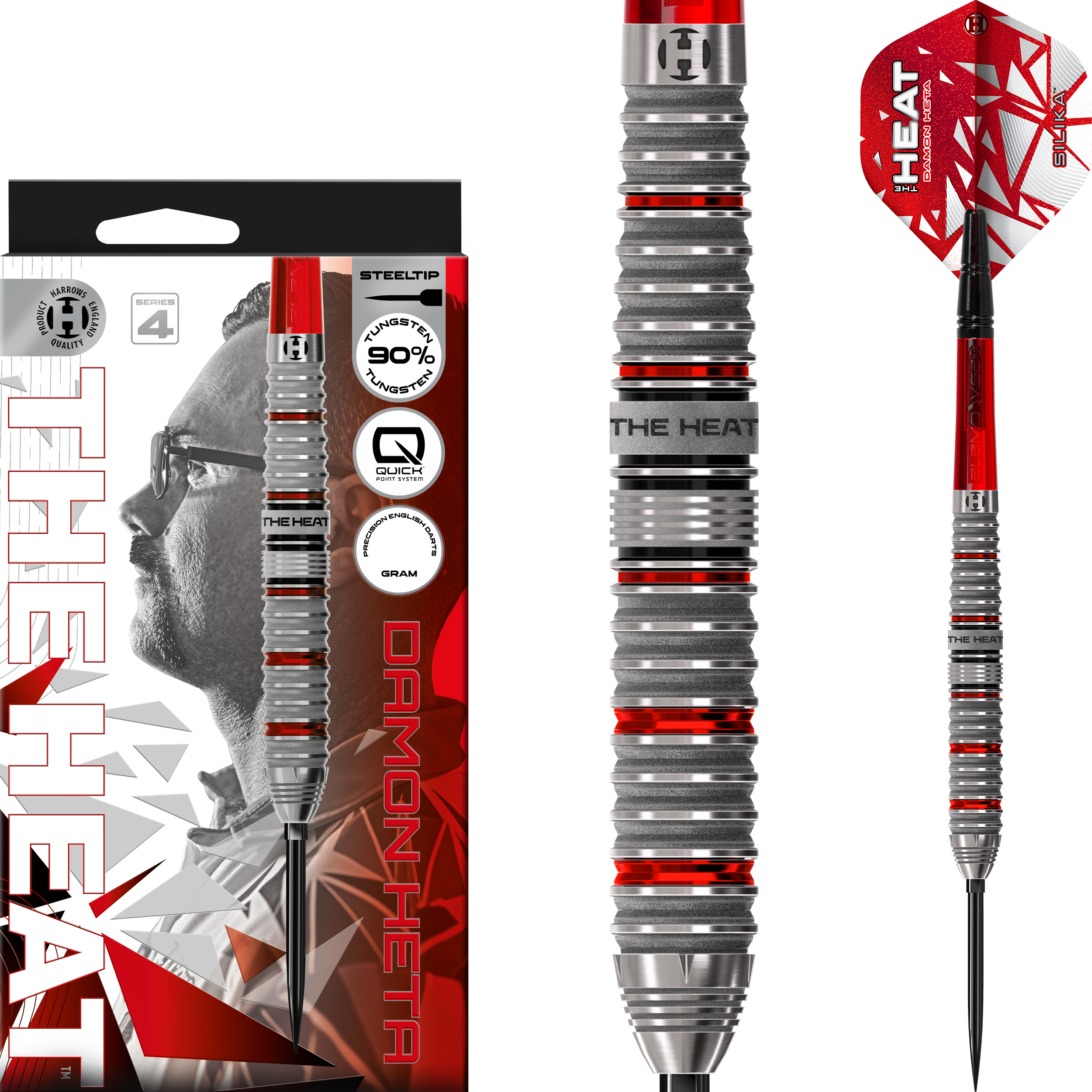 Harrows - Quick Point - Damon Heta GEN 4 - Steeldart Harrows - Quick Point - Damon Heta GEN 4 - Steeldart