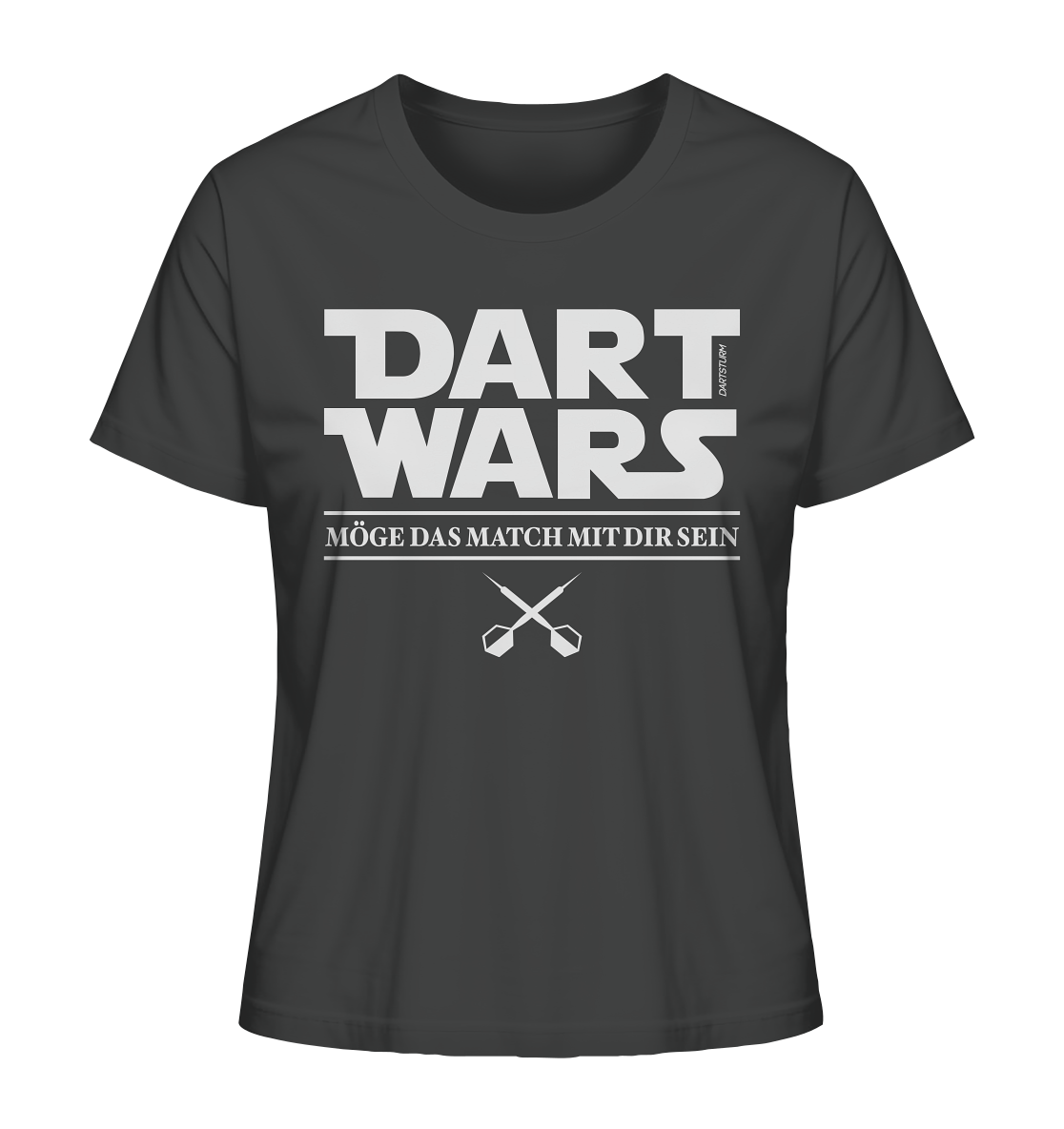 DartSturm - Dart Wars Weiß - Ladies Organic Shirt DartSturm - Dart Wars Weiß - Ladies Organic Shirt