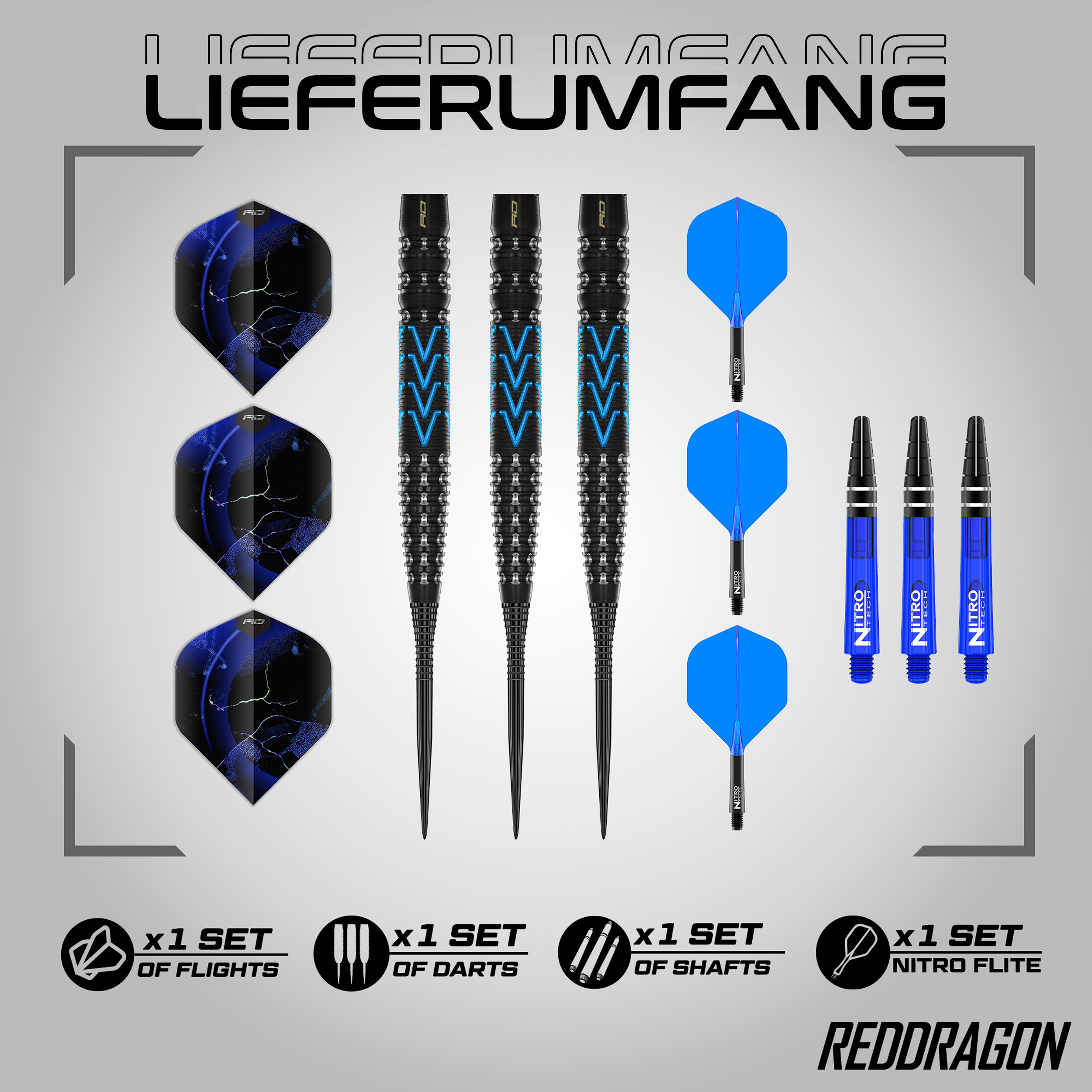 Red Dragon - Amp Tapered - Steeldart