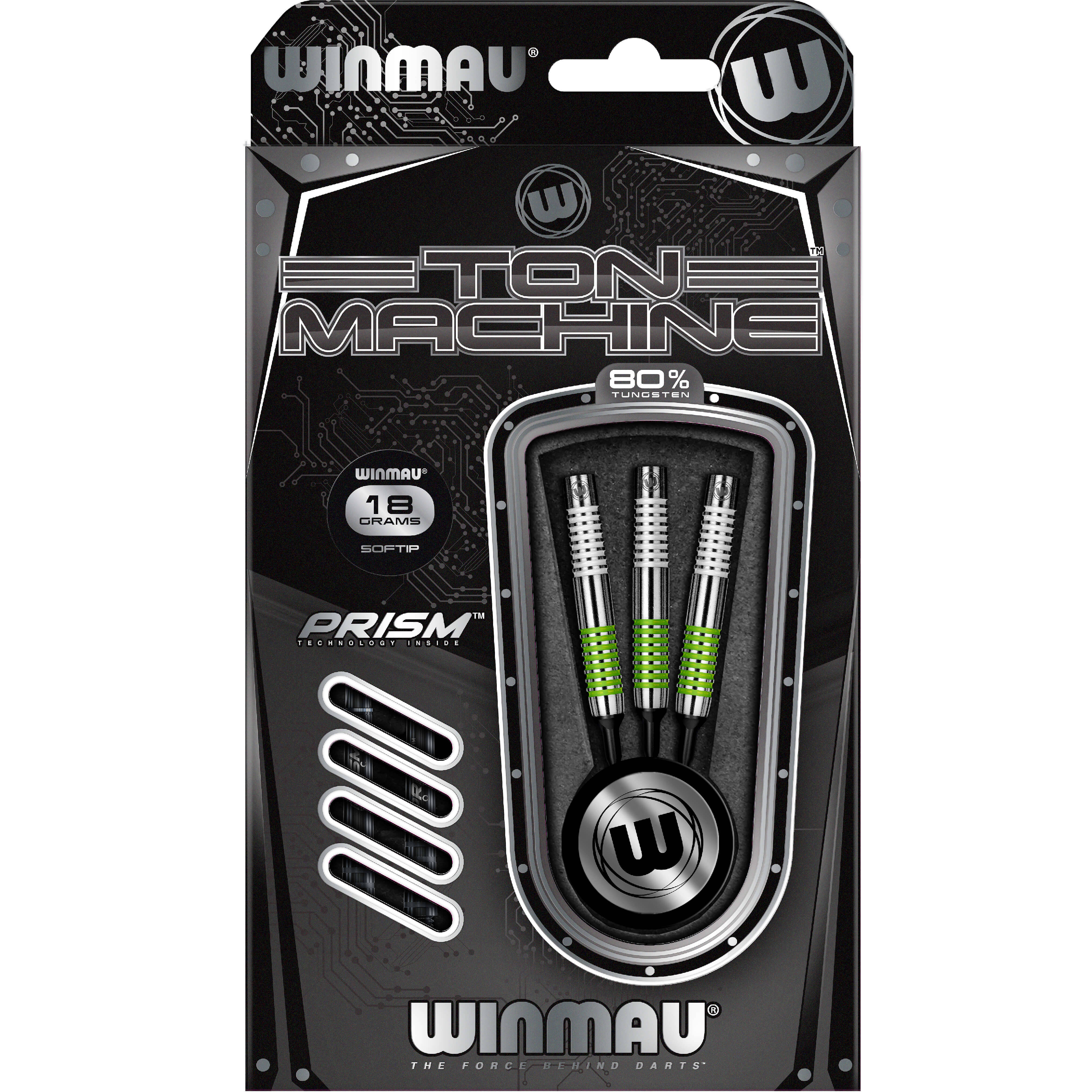 Winmau-Ton-Machine-Softdart-VerpackungGfySCkbAxUT1B Winmau - Ton Machine - Softdart