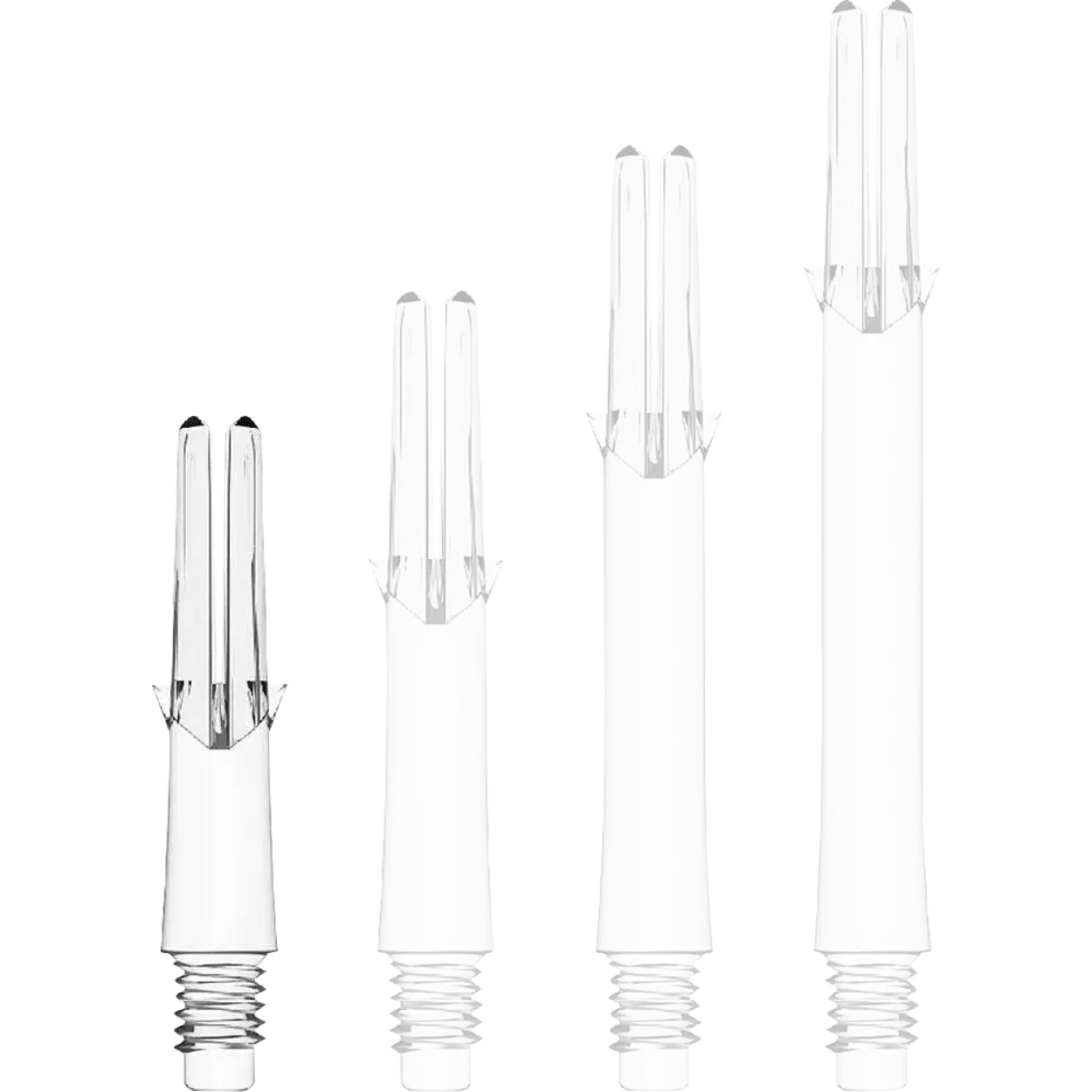 L-Style - L-Shaft Lock Straight - Transparent L-Style - L-Shaft Lock Straight - Transparent