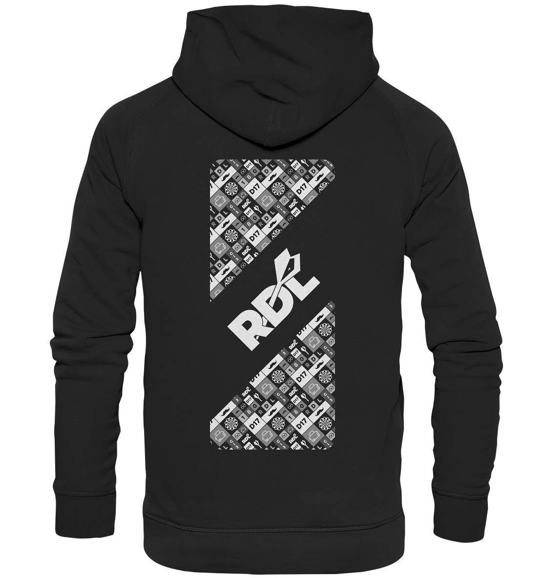 DartSturm - RDL Inside Weiß - Basic Unisex Hoodie