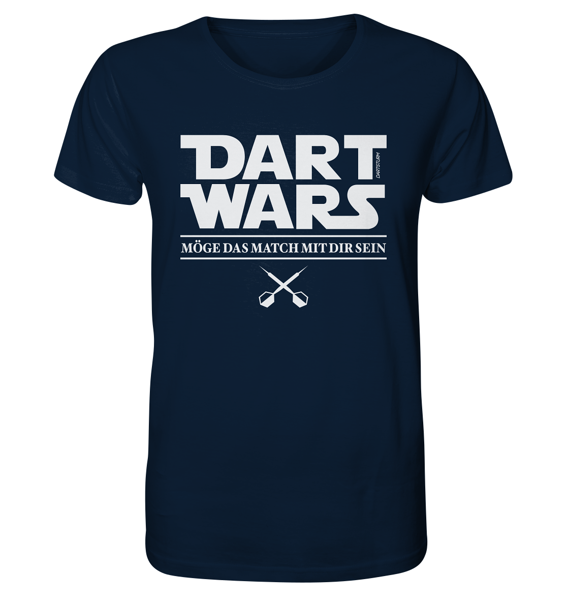 DartSturm - Dart Wars Weiß - Organic Shirt DartSturm - Dart Wars Weiß - Organic Shirt