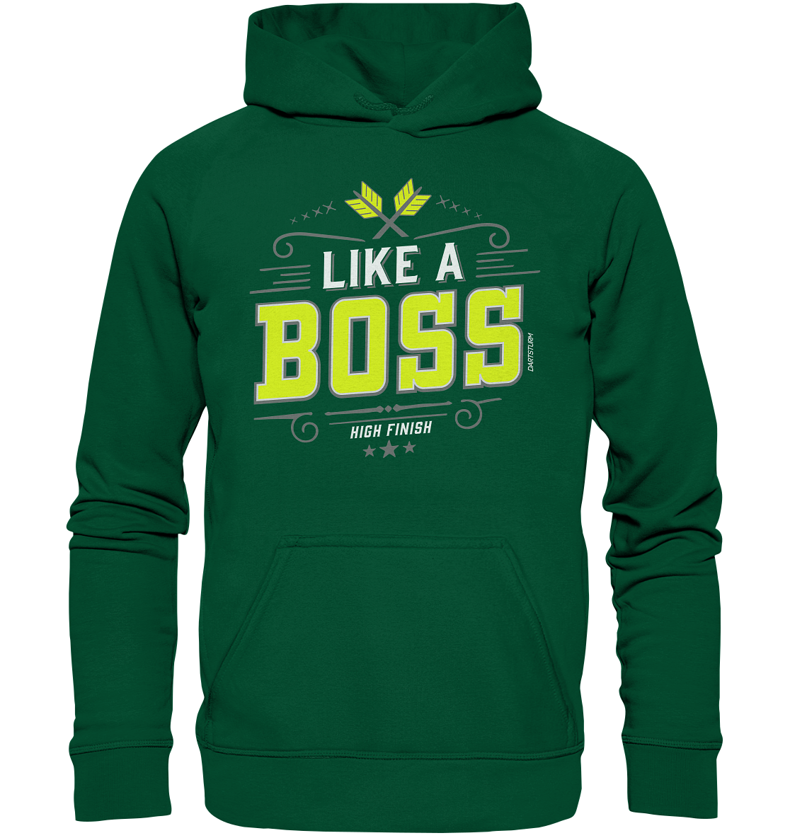 DartSturm - Like a Boss Yellow - Basic Unisex Hoodie