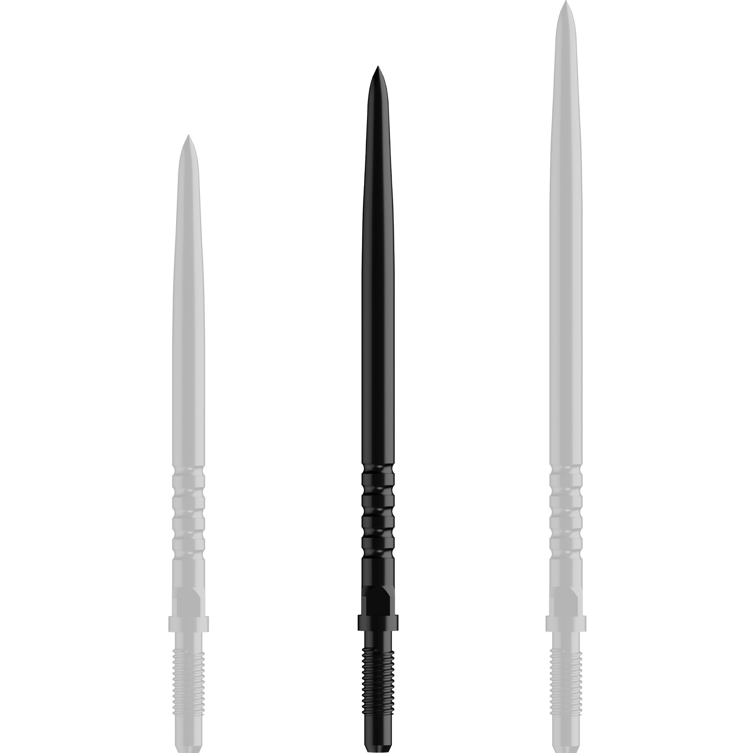 Bull's - Convertible Point Ringed Grip - Schwarz