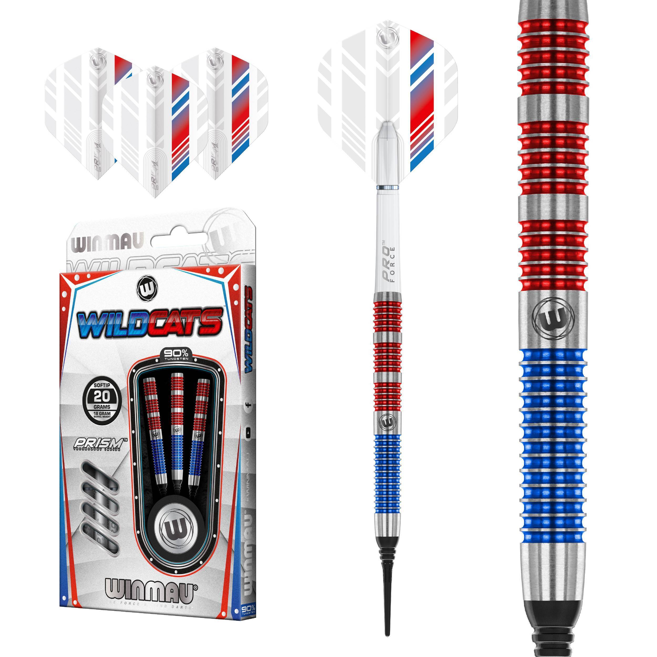 Winmau-Wildcats-Softdart-Collage Winmau - Wildcats - Softdart