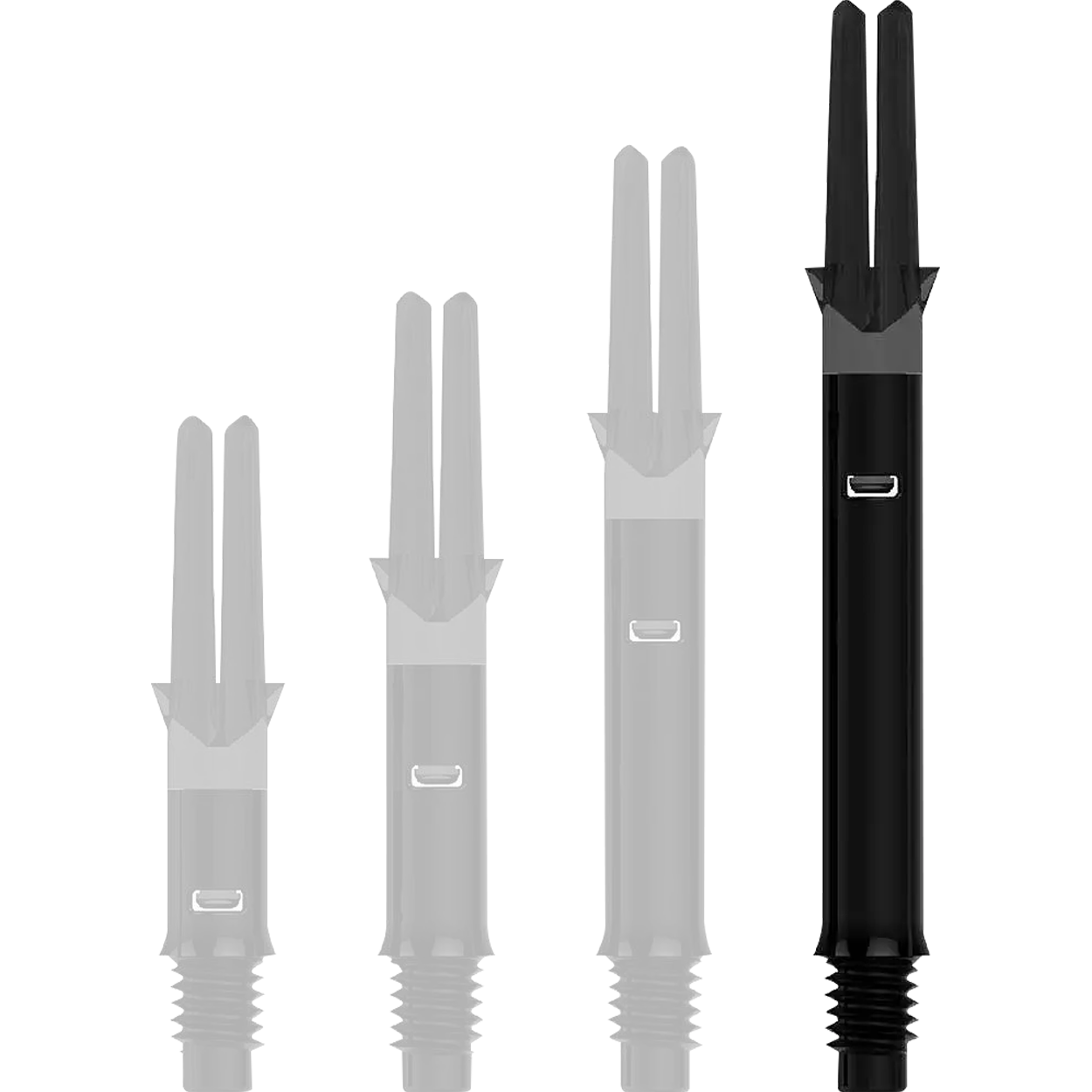 L-Style - L-Shaft Silent Straight Spinner - Schwarz L-Style - L-Shaft Silent Straight Spinner - Schwarz