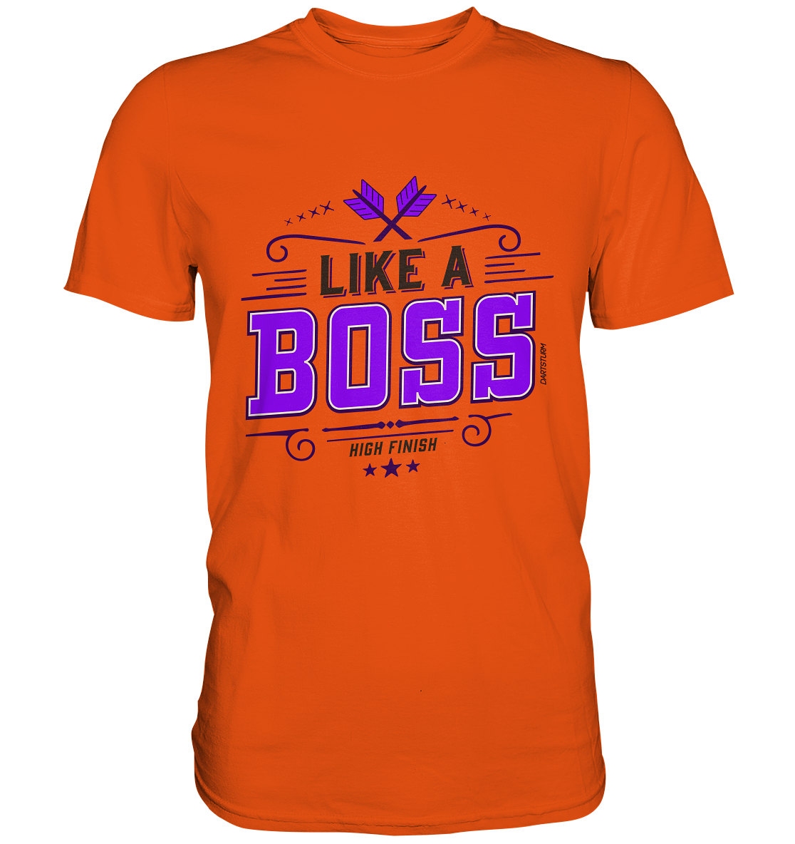 DartSturm - Like a Boss Purple - Premium Shirt