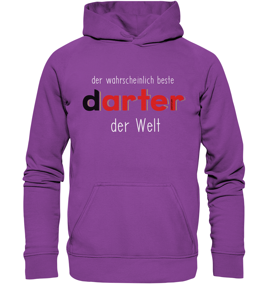 DartSturm - Der wahrscheinlich beste darter der Welt Weiß - Basic Unisex Hoodie DartSturm - Der wahrscheinlich beste darter der Welt Weiß - Basic Unisex Hoodie