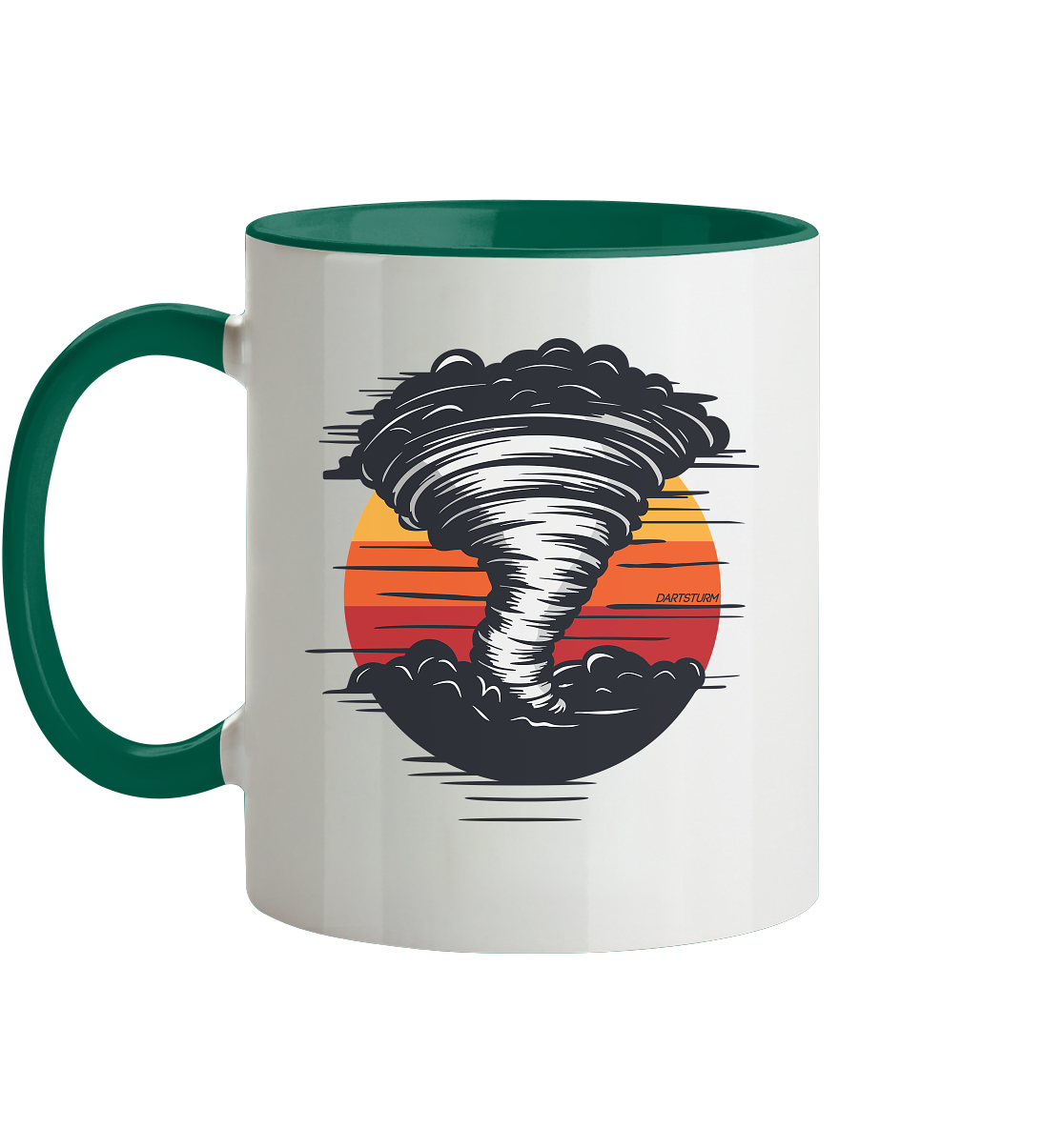 DartSturm - Twister - Tasse zweifarbig