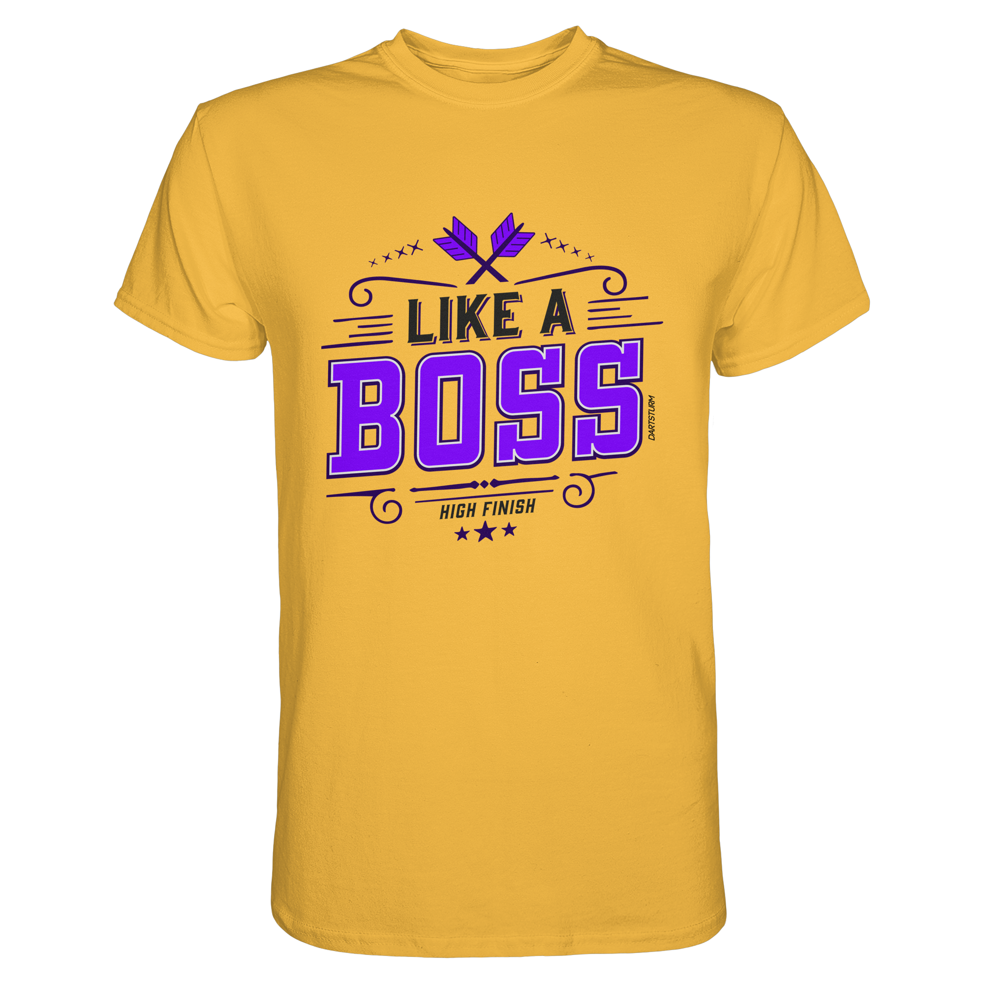 DartSturm - Like a Boss Purple - Premium Shirt DartSturm - Like a Boss Purple - Premium Shirt