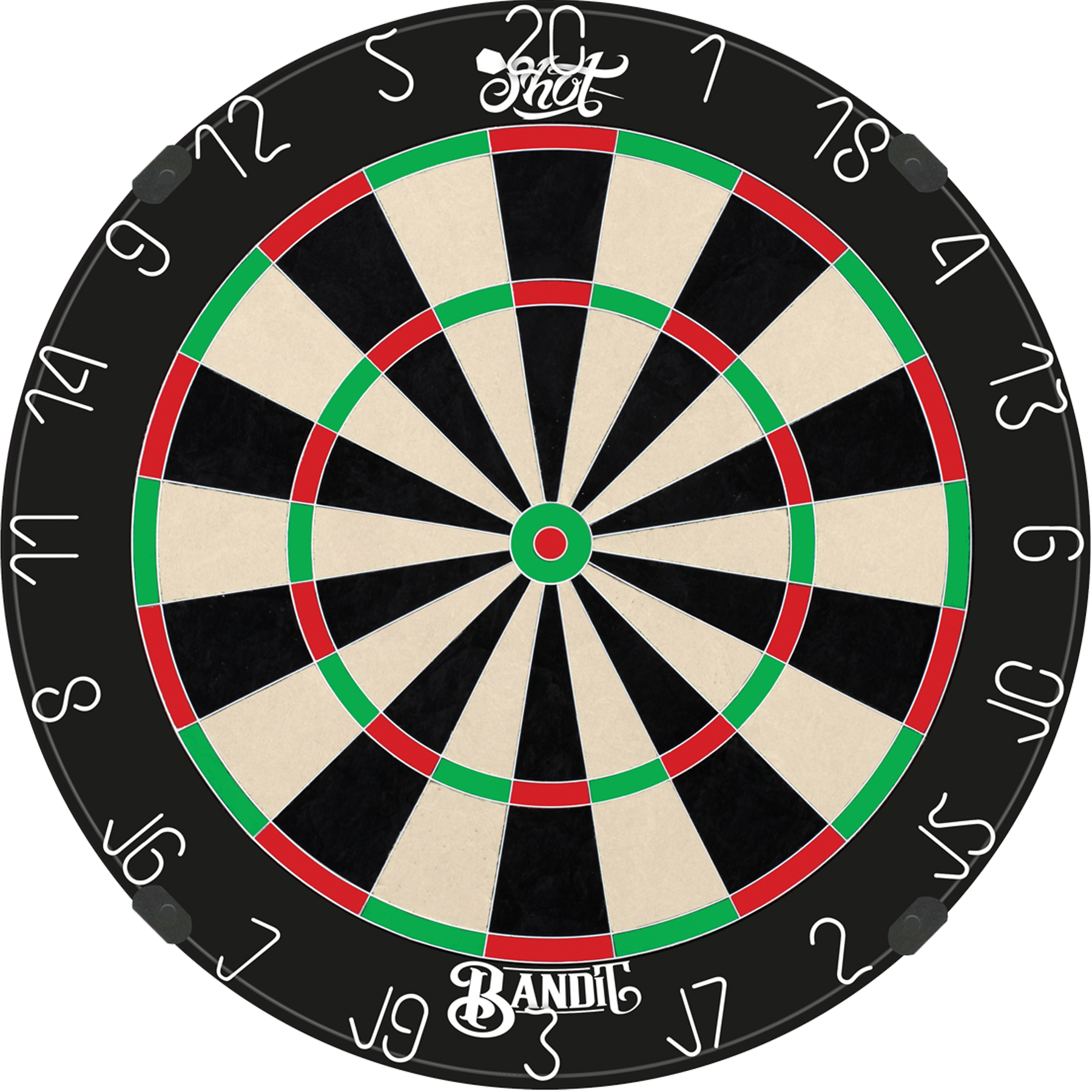 Shot - Bandit Professional - Dartboard Shot - Bandit Professional - Dartboard