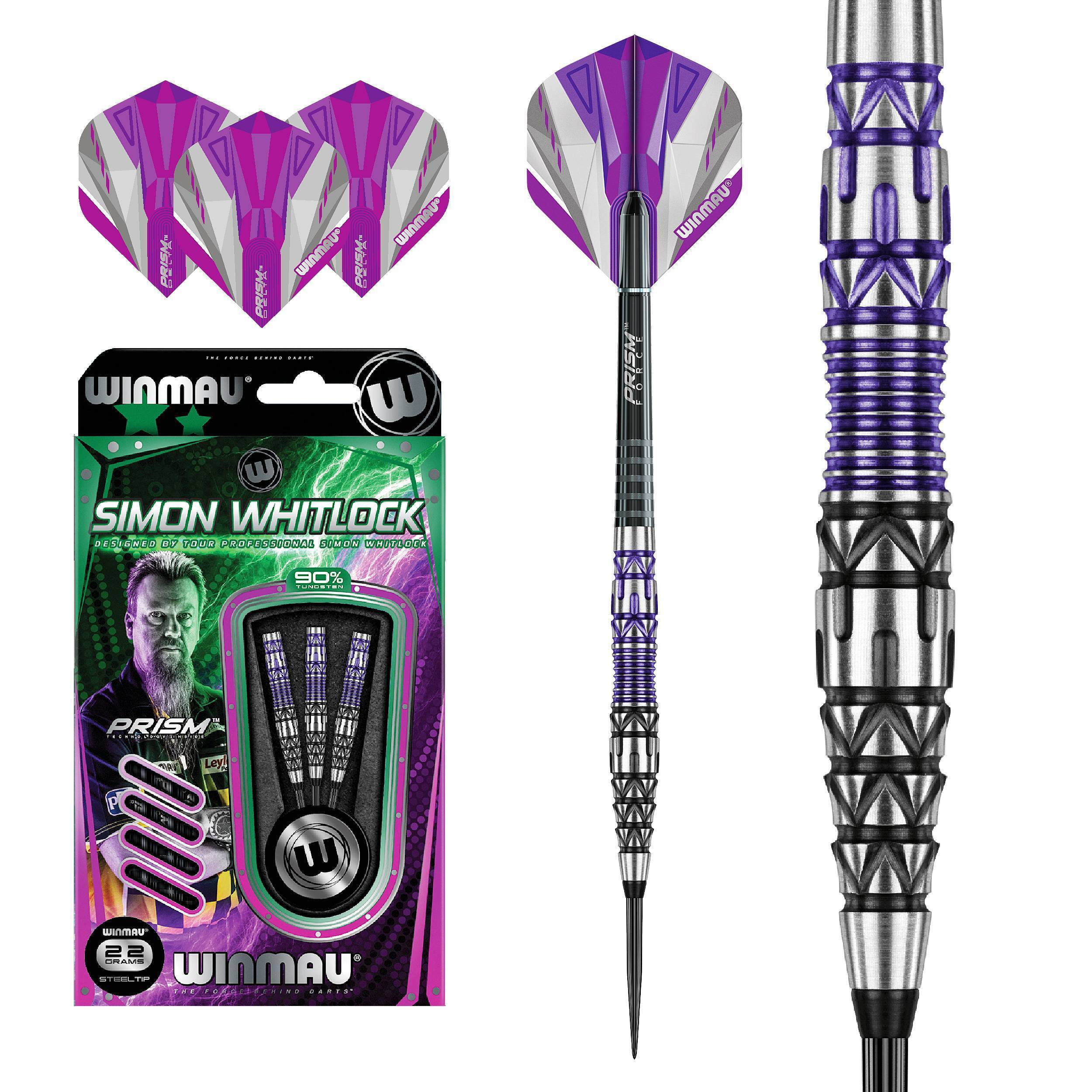 Winmau-Simon-Whitlock-Special-Edition-Steeldart-Collage Winmau - Simon Whitlock Special Edition - Steeldart