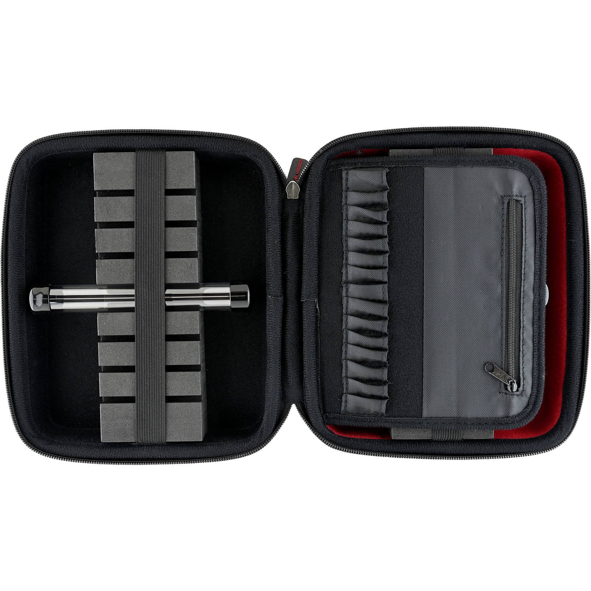 Mission-Freedom-Luxus-Color-Dartkoffer-Rot-Innenansicht Mission - Freedom Luxus Color Dartkoffer