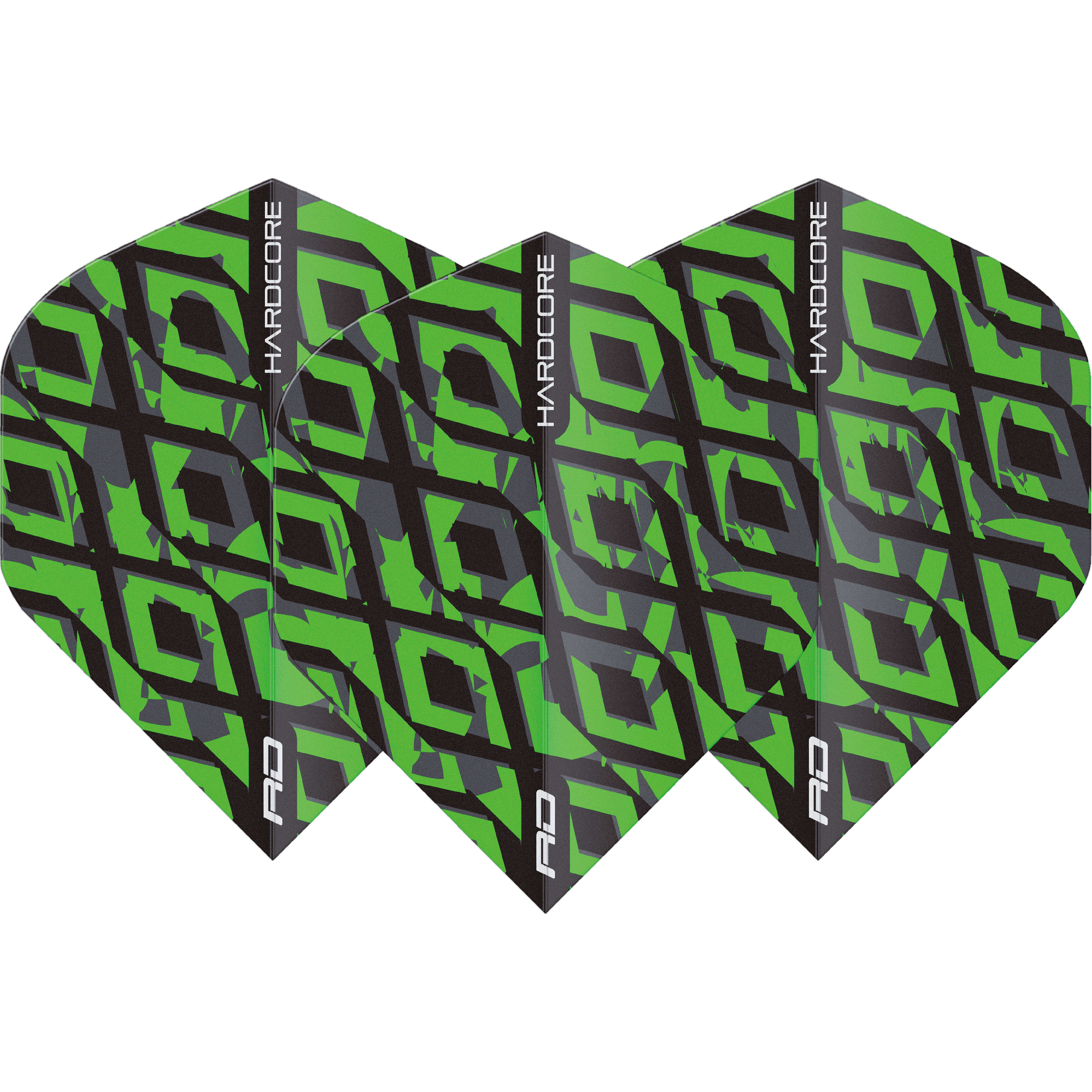 Red-Dragon-Hardcore-Radical-Wave-Flight-Standard-Grun Red Dragon - Hardcore Radical Wave Flight - Standard