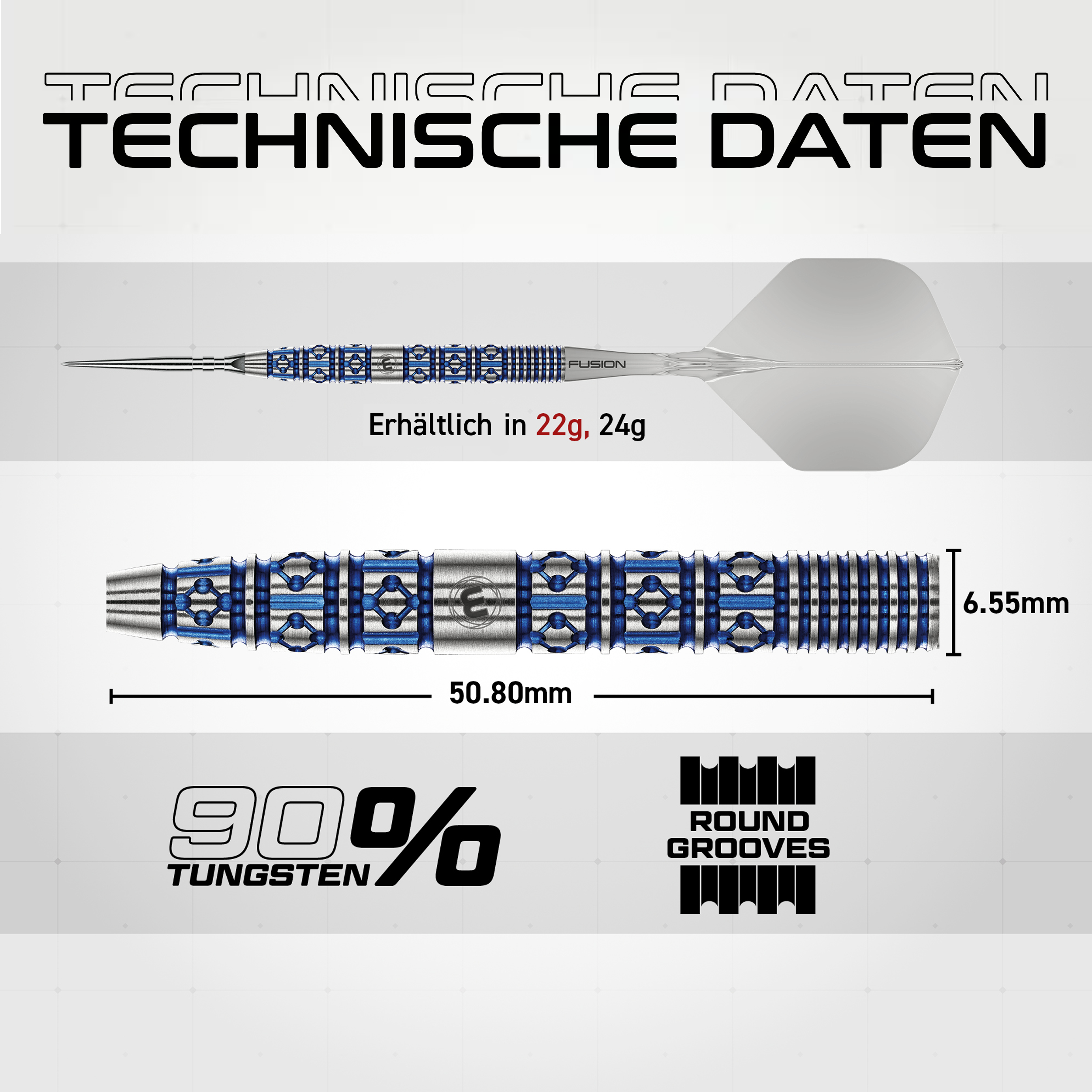 Winmau - Switch Point - Lunaris Tapered - Steeldart Winmau - Switch Point - Lunaris Tapered - Steeldart