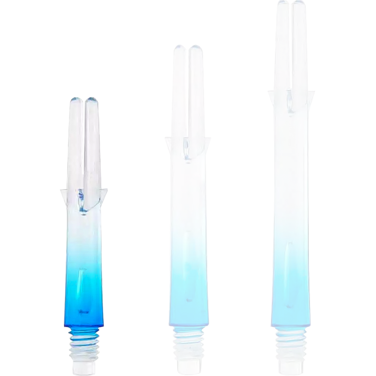 L-Style - L-Shaft Lock Straight TwoTone - Transparent Blau L-Style - L-Shaft Lock Straight TwoTone - Transparent Blau