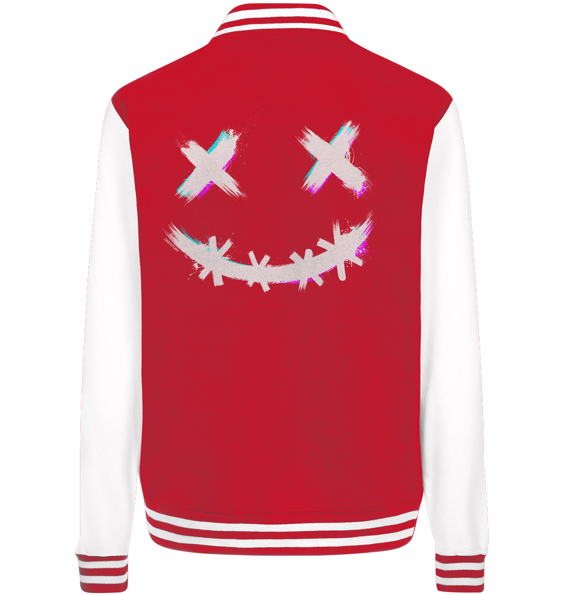 DartSturm - Scary Smile - Weiß - College Jacket DartSturm - Scary Smile - Weiß - College Jacket