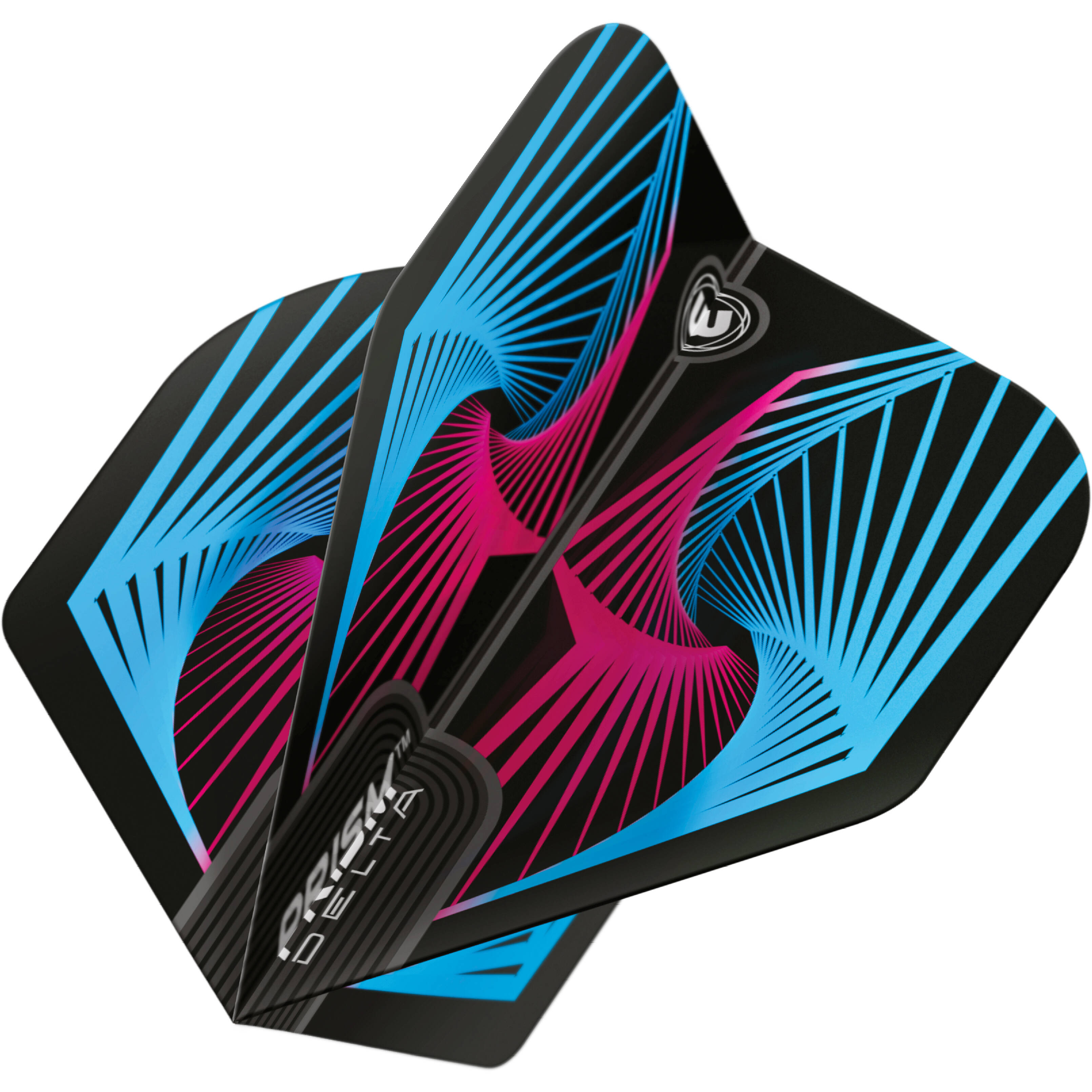 Winmau-Prism-Zeta-Wing-Flight-Standard-Blau-Dynamisch Winmau - Prism Zeta Wing Flight - Standard