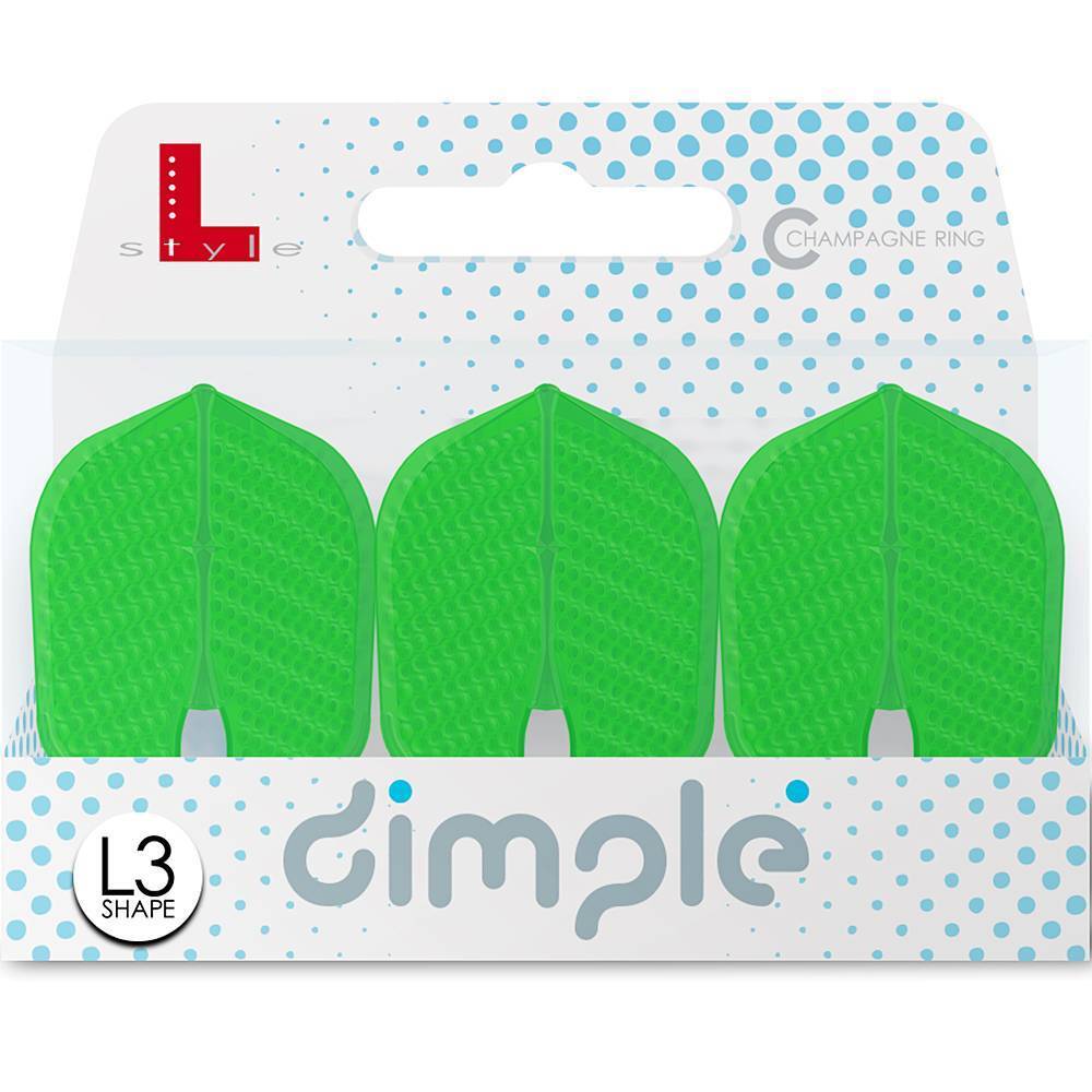 L-Style-Champagne-Flight-Pro-Dimple-Shape-Grun-Verpackung L-Style - Champagne Flight Pro - Dimple - Shape