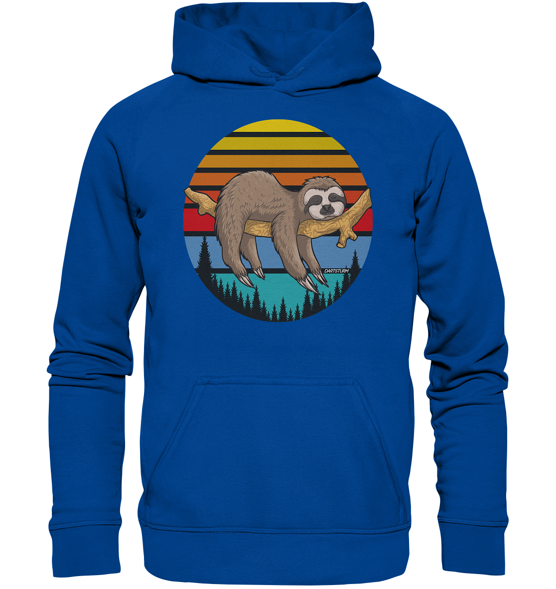 DartSturm - Lazy Sloth - Basic Unisex Hoodie DartSturm - Lazy Sloth - Basic Unisex Hoodie
