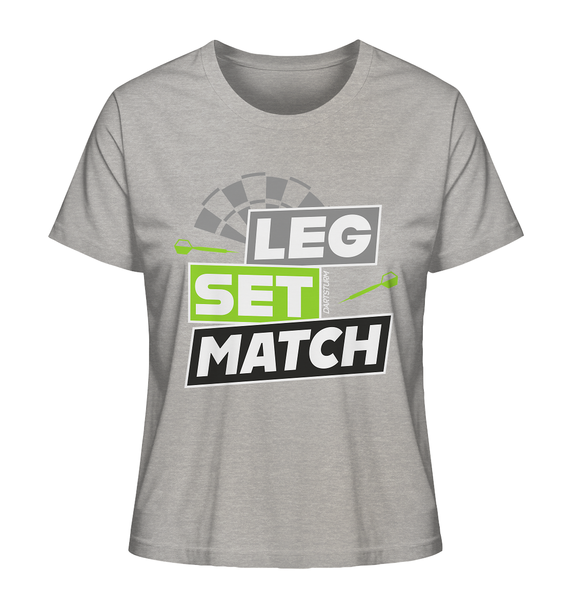 DartSturm - Leg Set Match - Ladies Organic Shirt