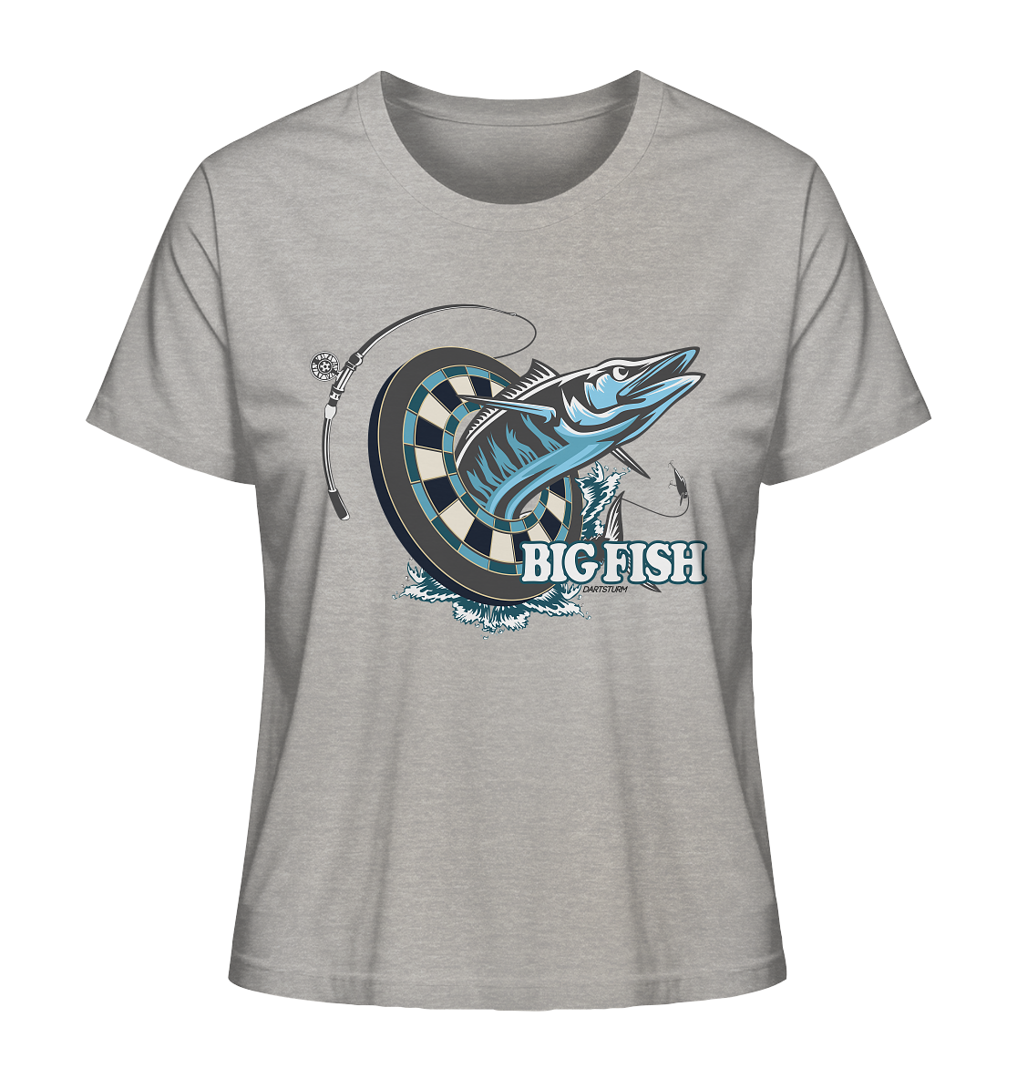 DartSturm - Big Fish - Ladies Organic Shirt